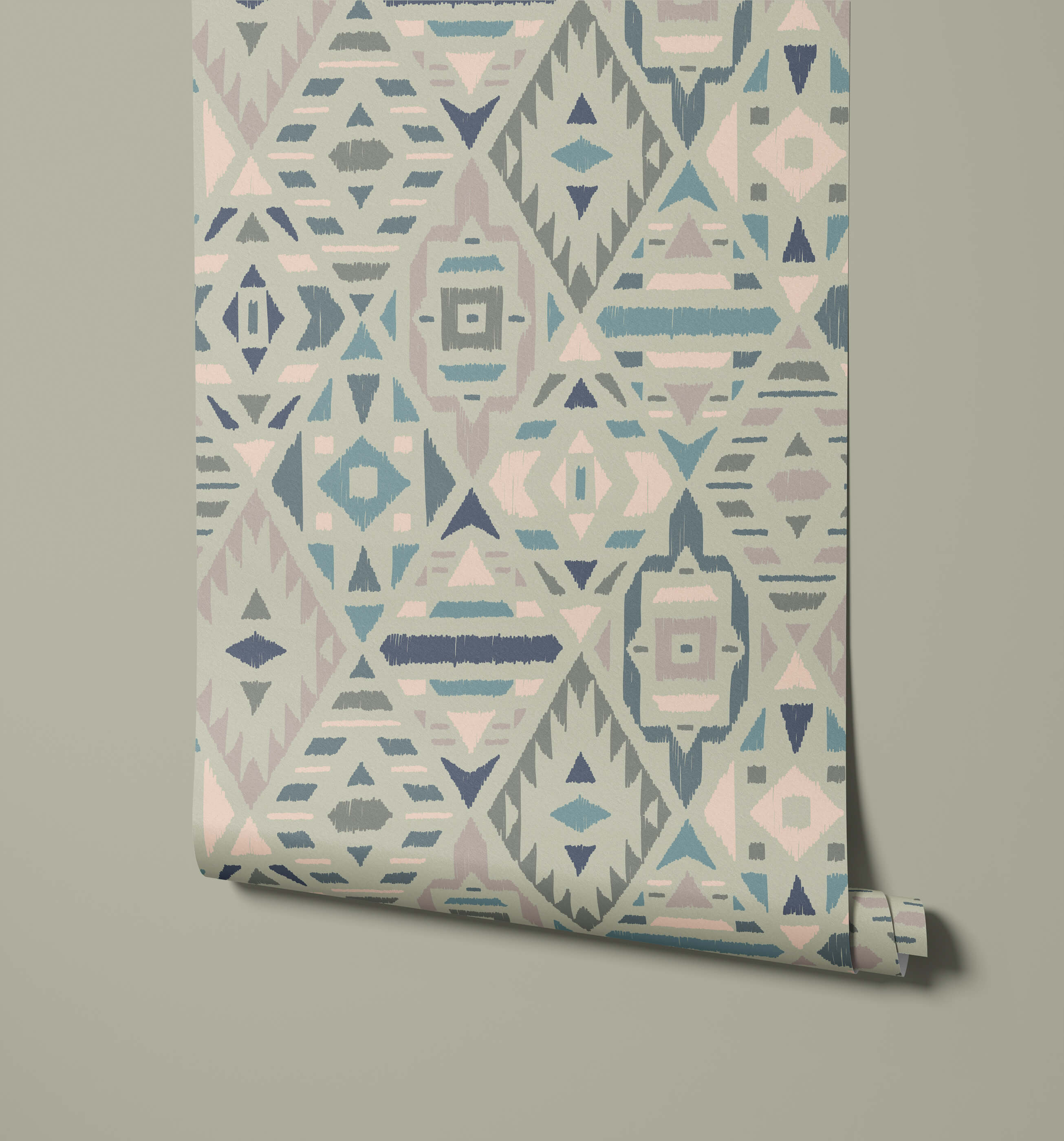 Bobbi Beck Fleece Geometric Luxury Wallpaper