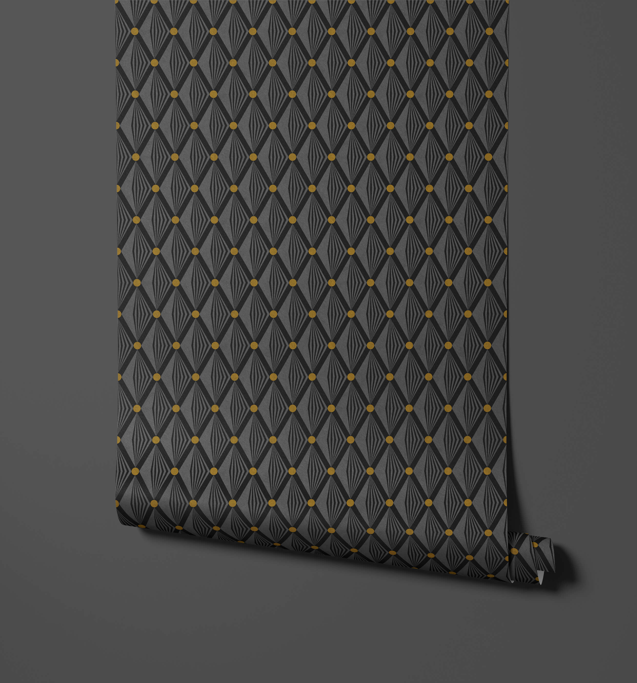 Franco Art Deco Luxury Wallpaper