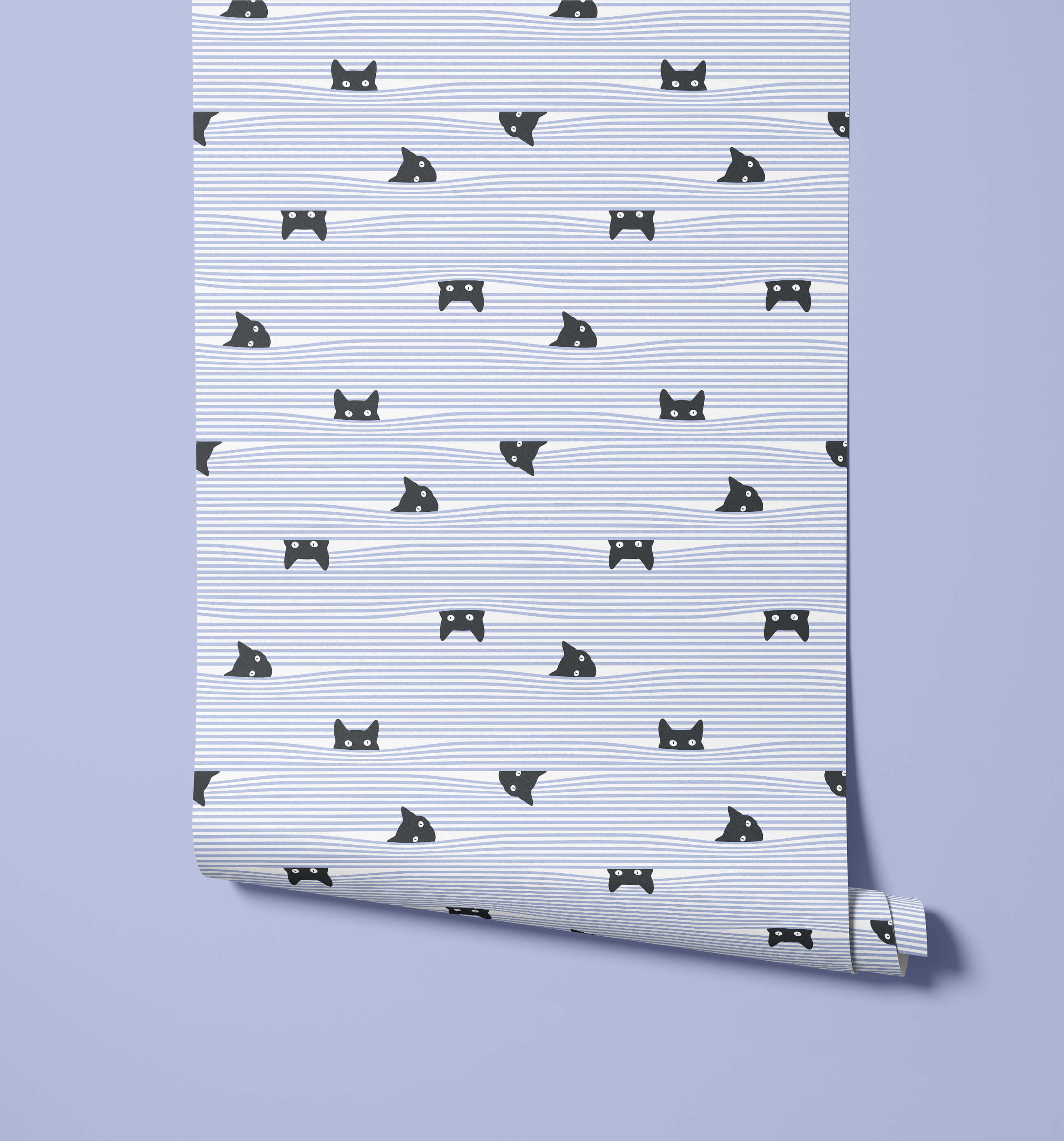 Bobbi Beck Gato Animal Luxury Wallpaper