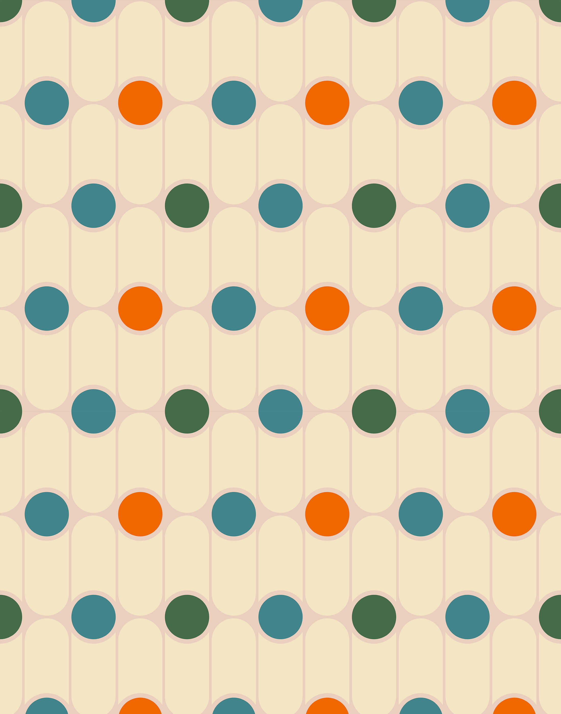 Bobbi Beck Gibson Polka Dot Luxury Wallpaper