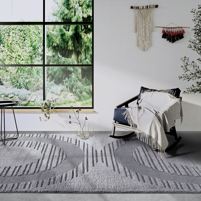 High Pile Rug Bartoux – Soft Geometric Shaggy Rug