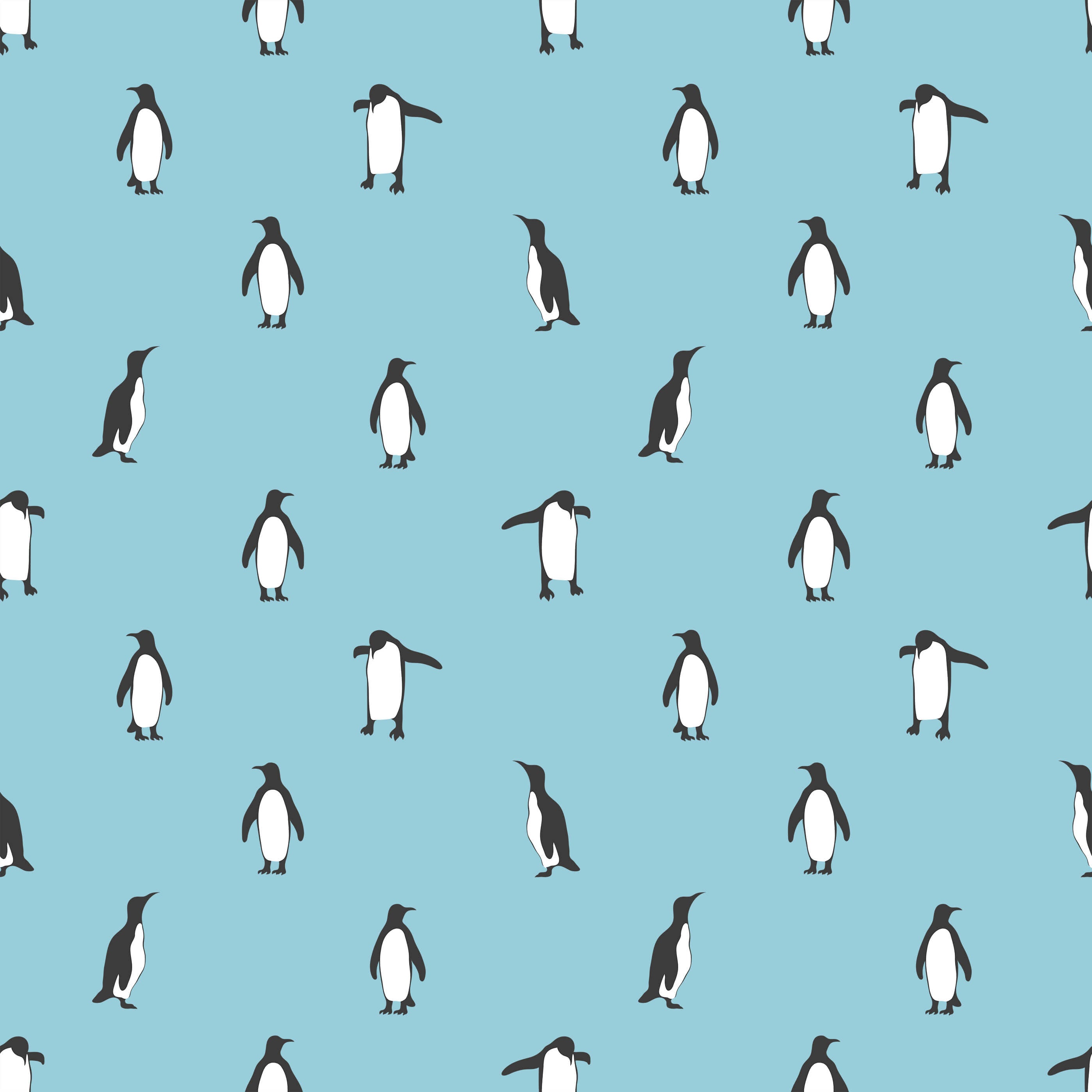 Bobbi Beck Hobart Penguin Animal Luxury Wallpaper