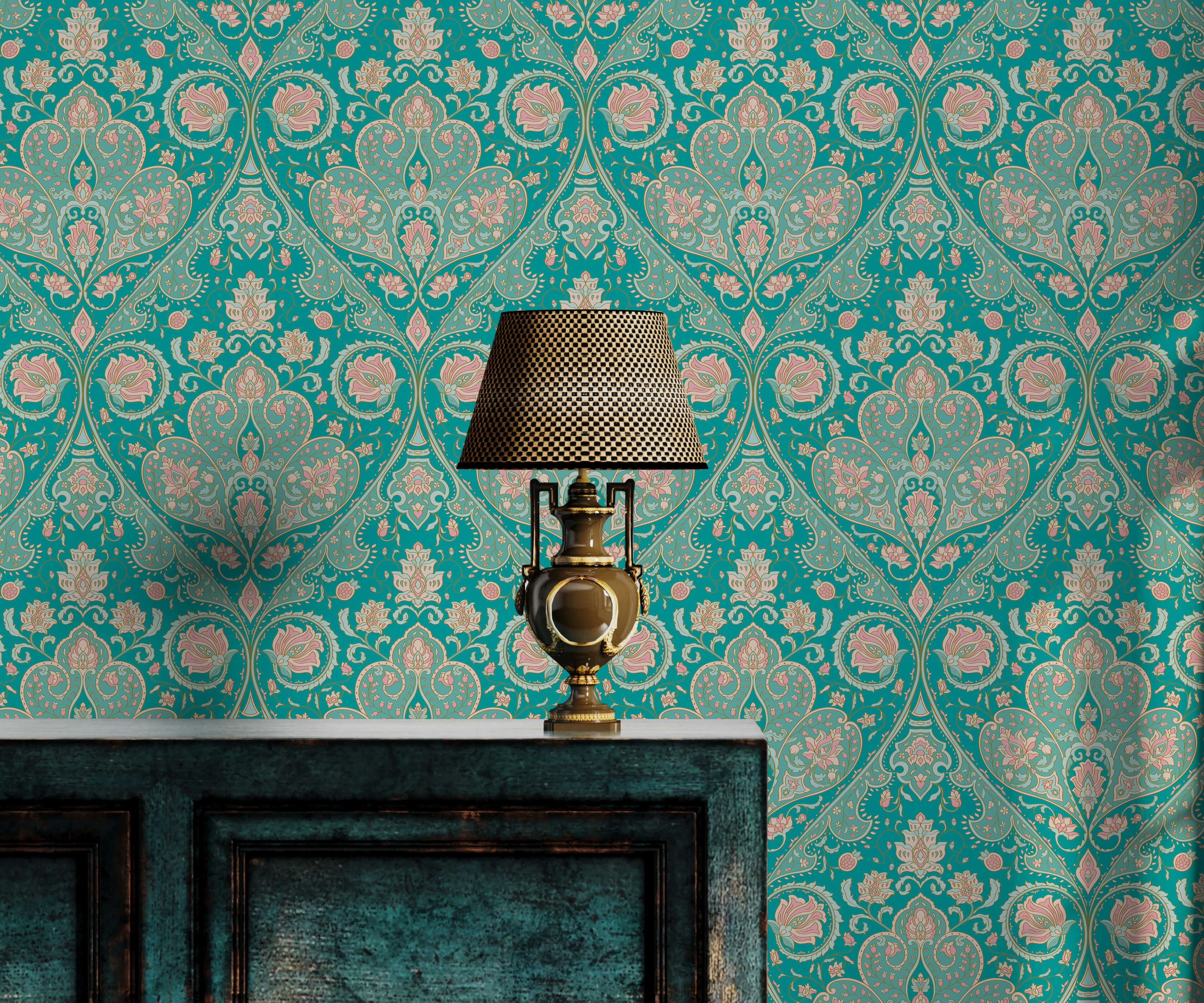 Bobbi Beck Hourani Indian Luxury Wallpaper