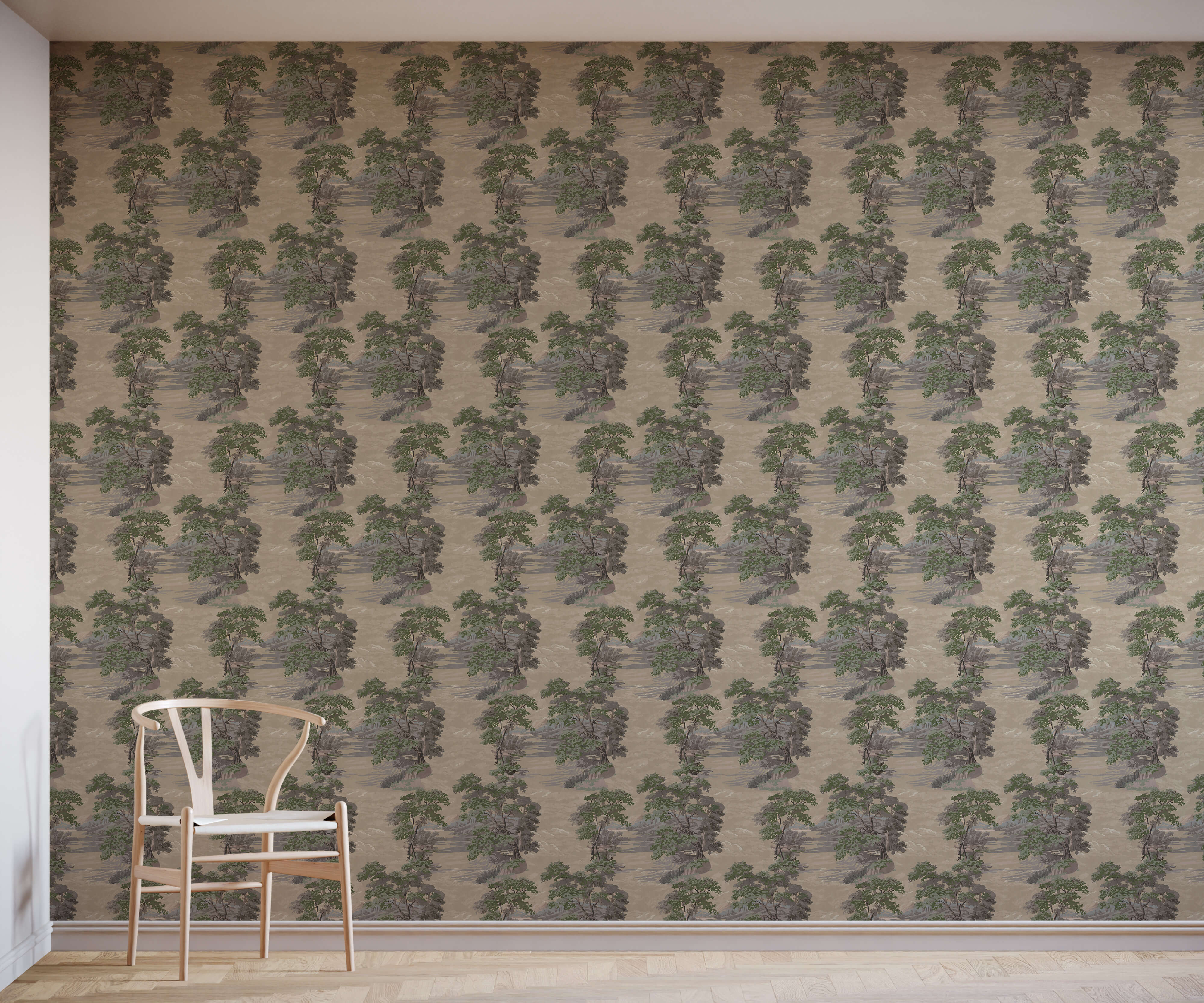 Bobbi Beck Idris Floral Luxury Wallpaper