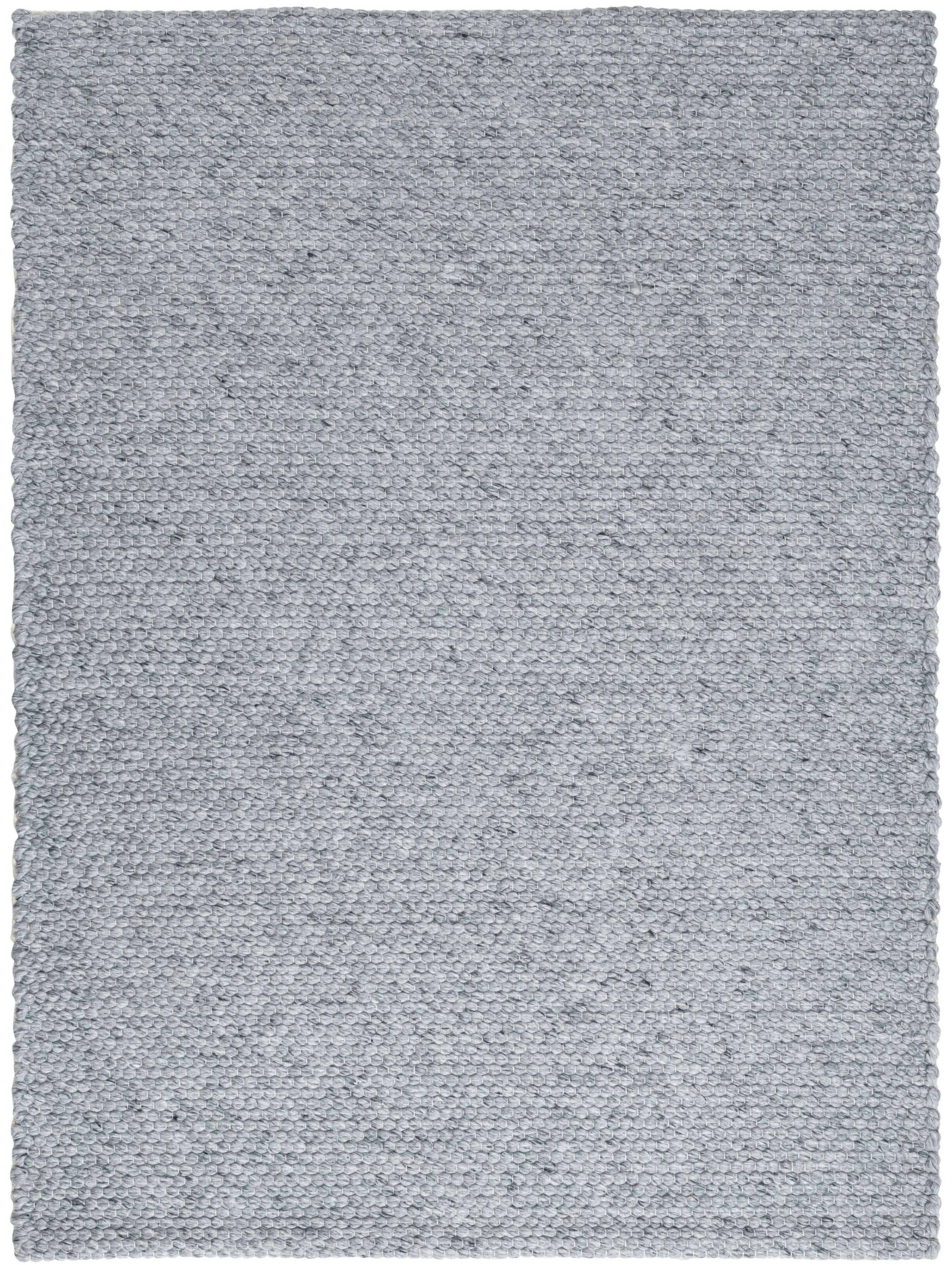 Solid Design Recycled Low Pile Eco Rug | Jaya