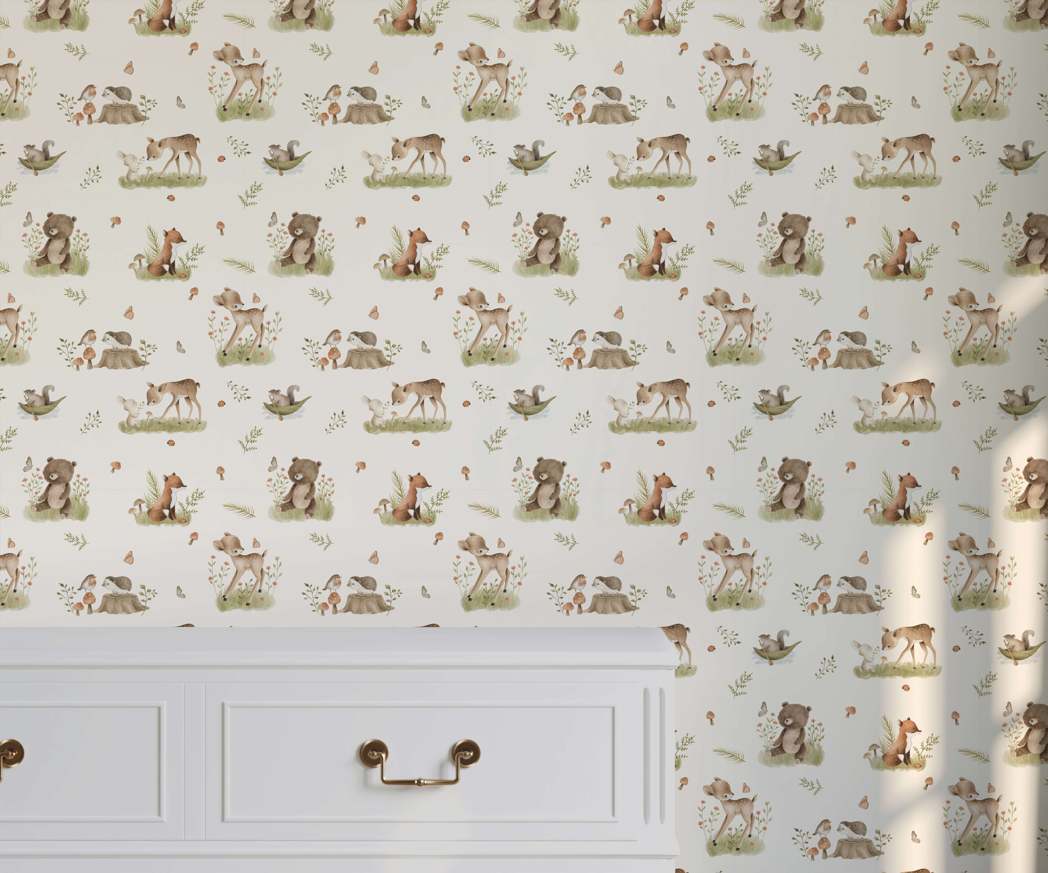 Bobbi Beck Kin Children's Luxury Wallpaper