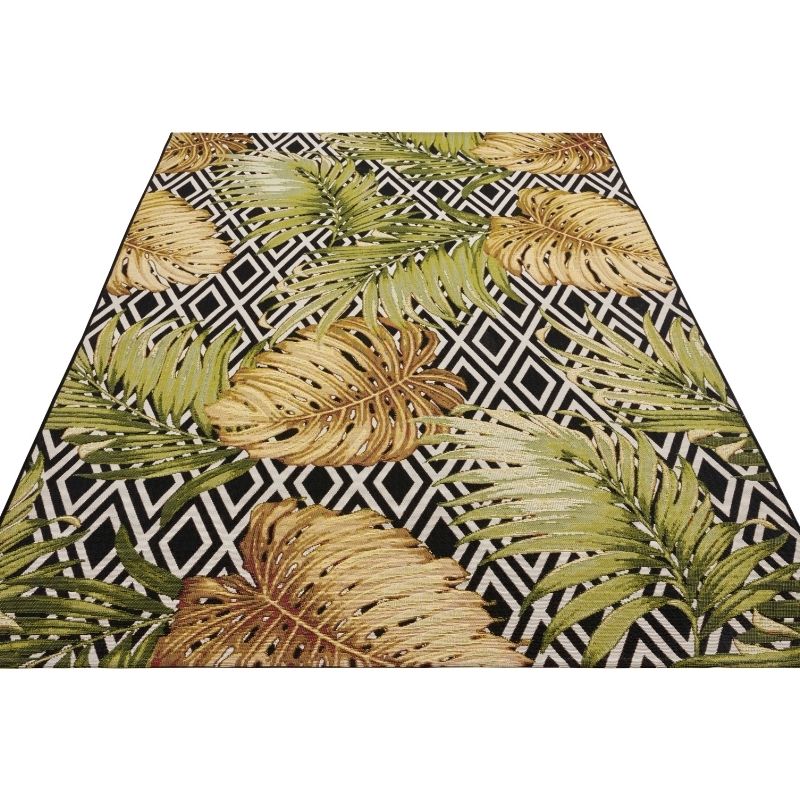 Indoor-Outdoor Leaves Noble Rug
