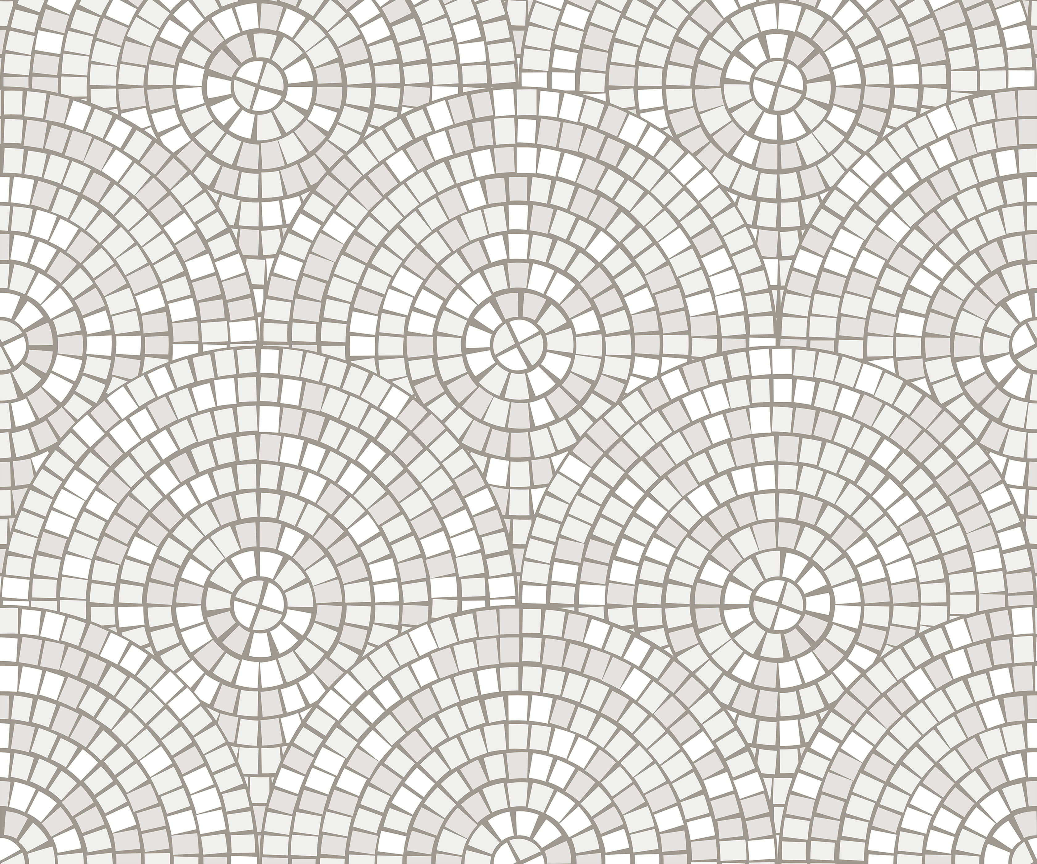 Bobbi Beck Loff Mosaic Patterned Luxury Wallpaper