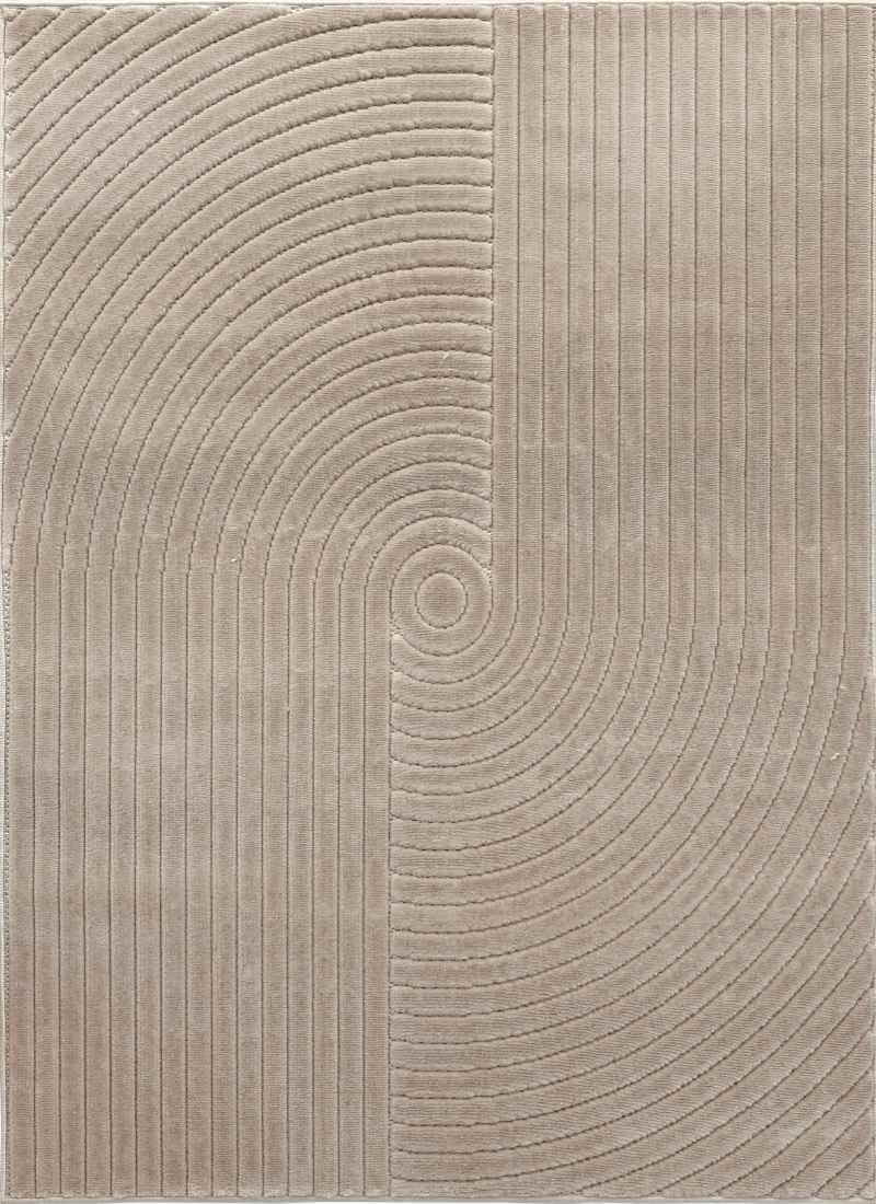 Malmo Knot Rug – Textured Striped Design