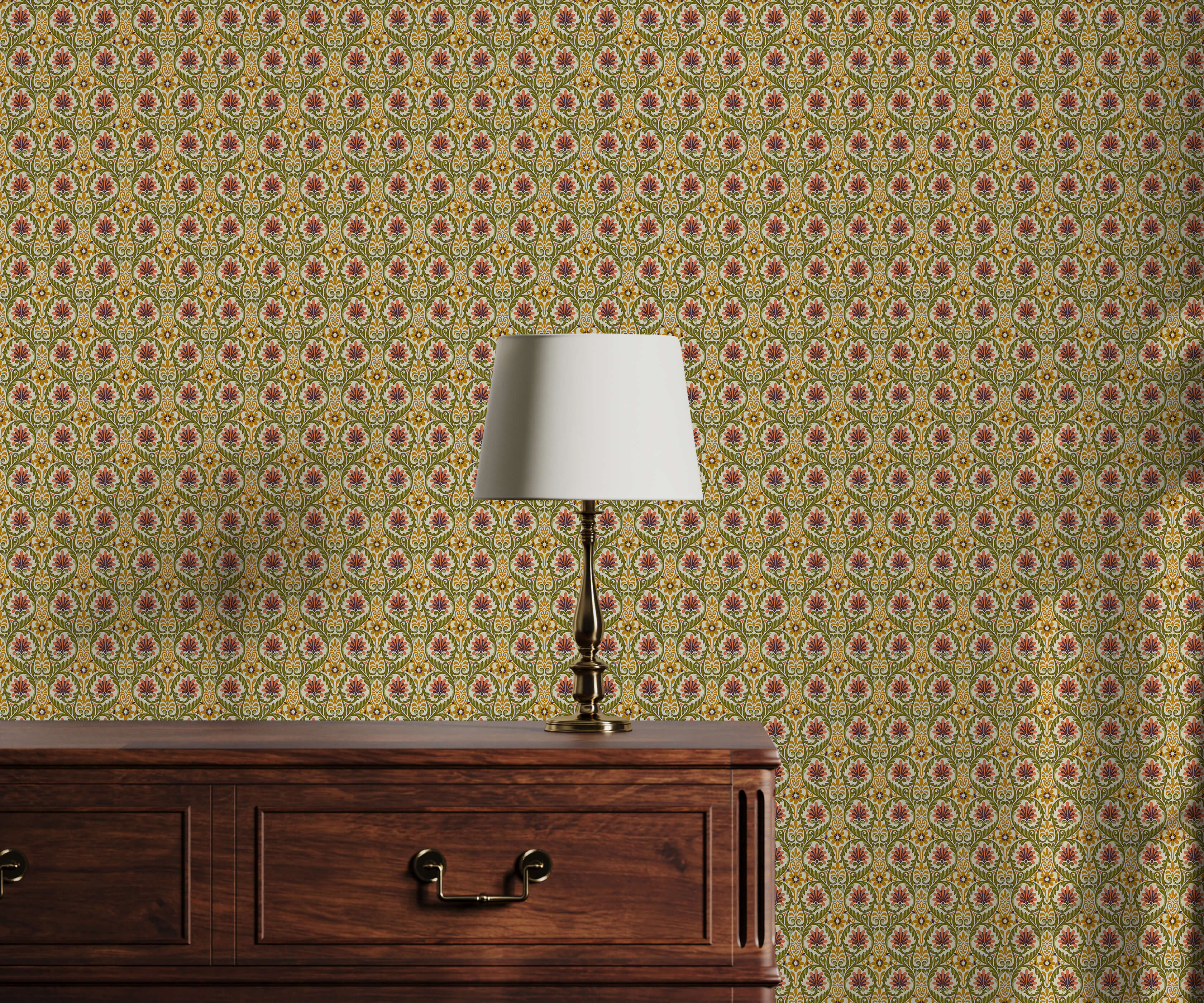 Bobbi Beck Matthew Patterned Luxury Wallpaper