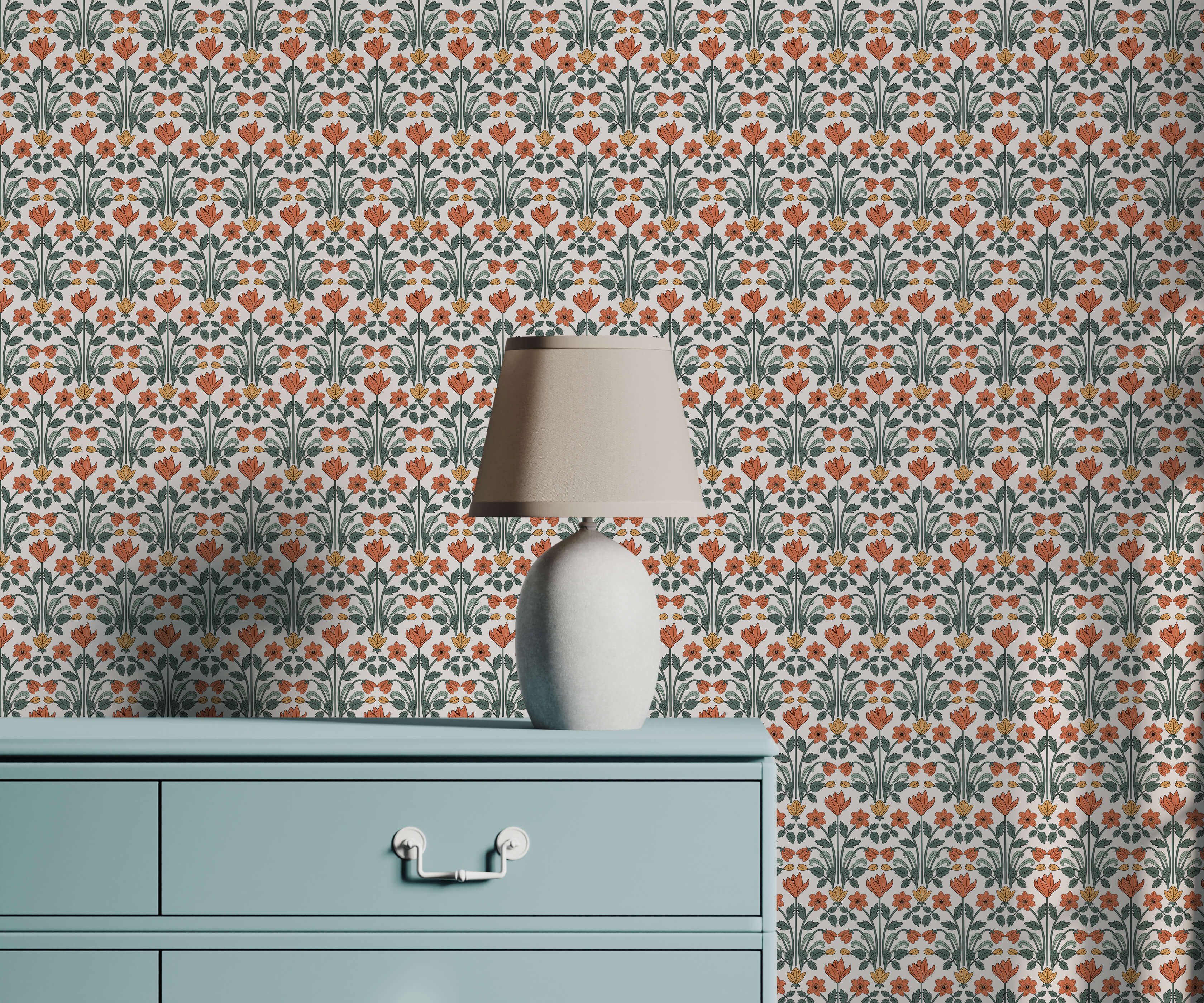 Bobbi Beck Molston Patterned Luxury Wallpaper