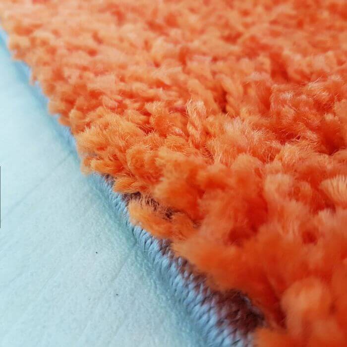 Shaggy Collection Orange Shaggy Rugs | 381