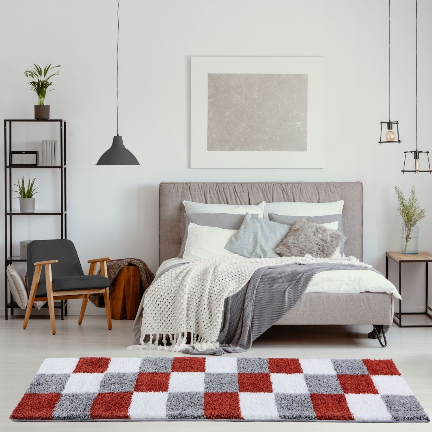 Myshaggy Geometric Terra Rug