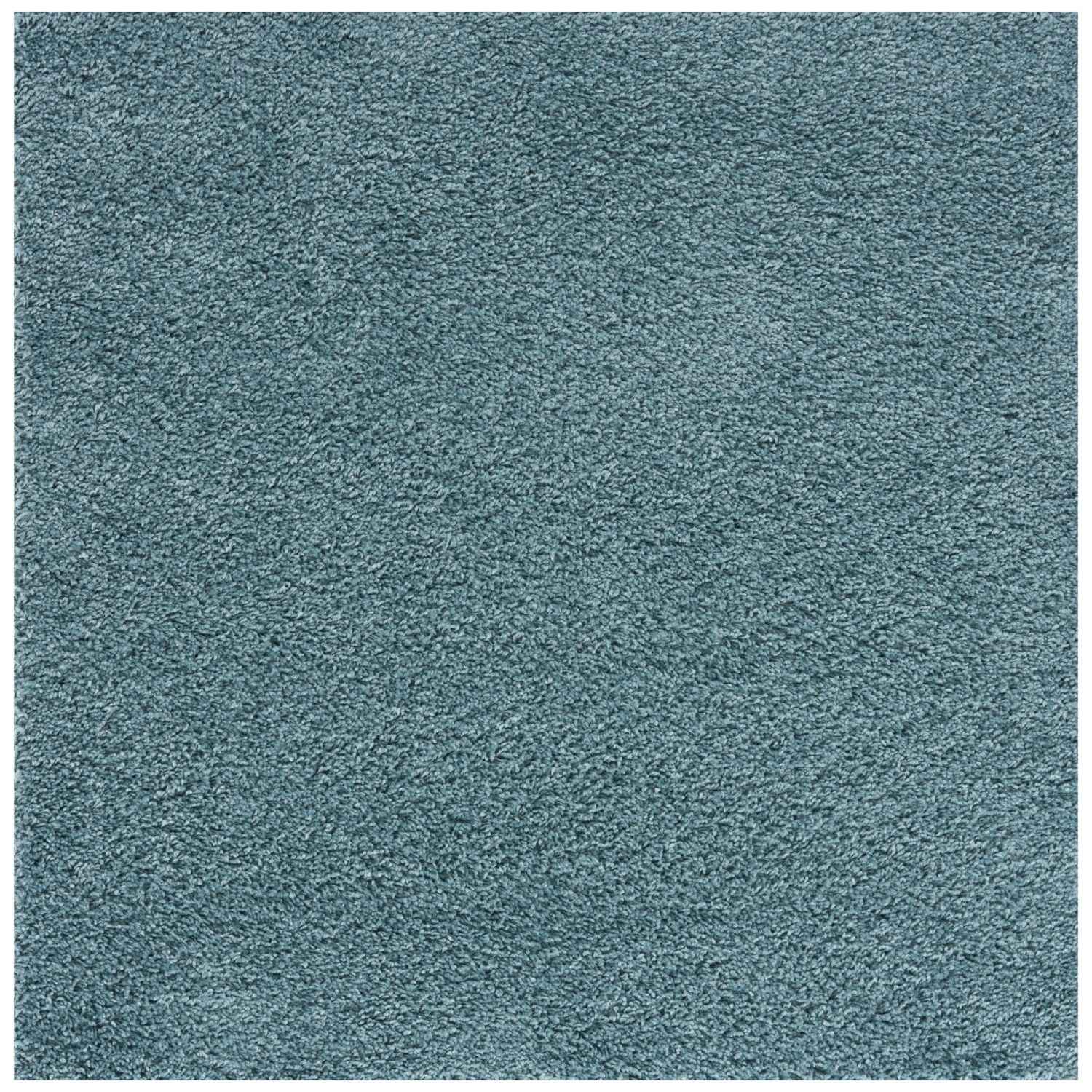 Myshaggy Solid Duck Egg Blue Rug
