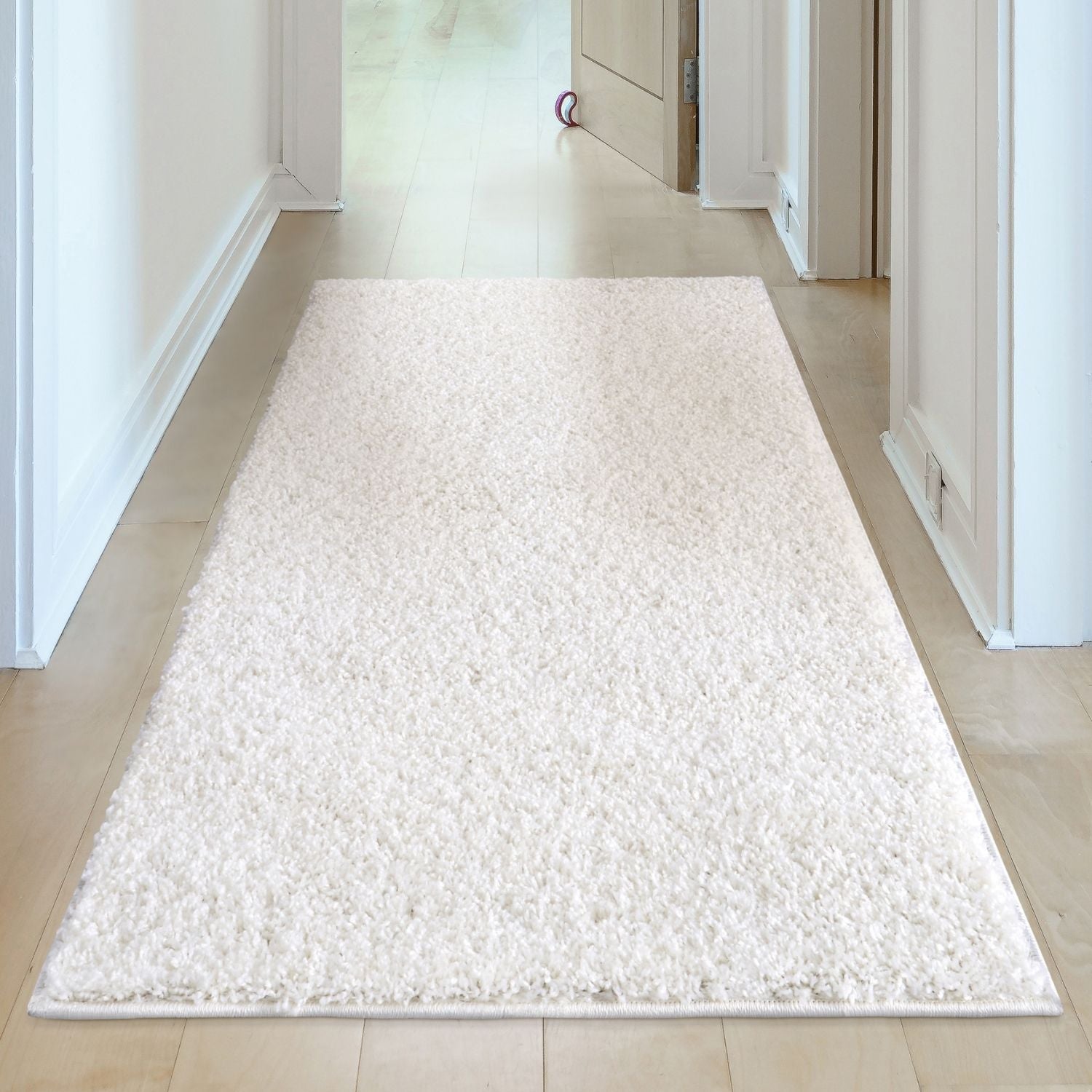 Myshaggy Solid White Rug