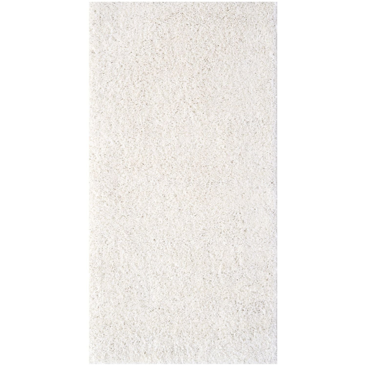 Myshaggy Solid White Rug