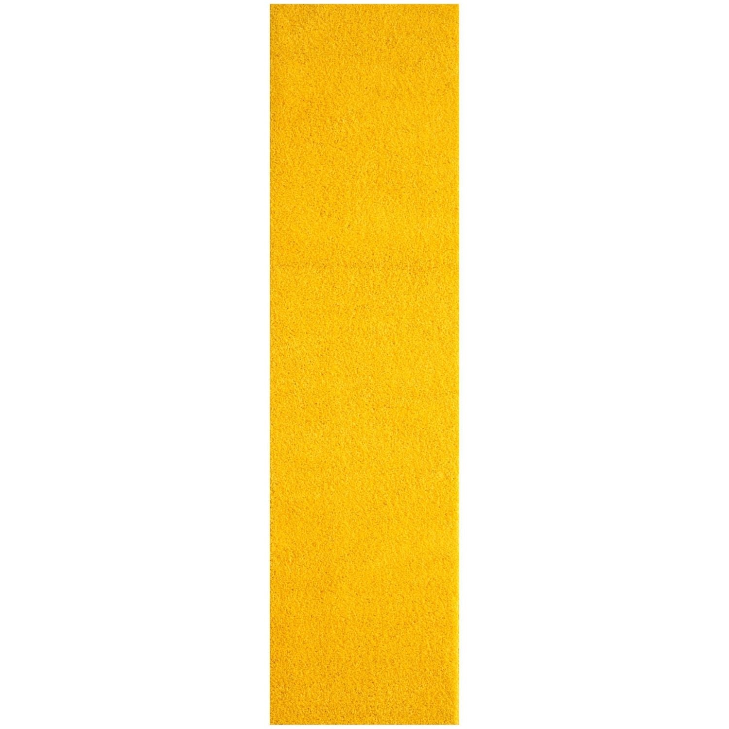 Myshaggy Solid Yellow Rug