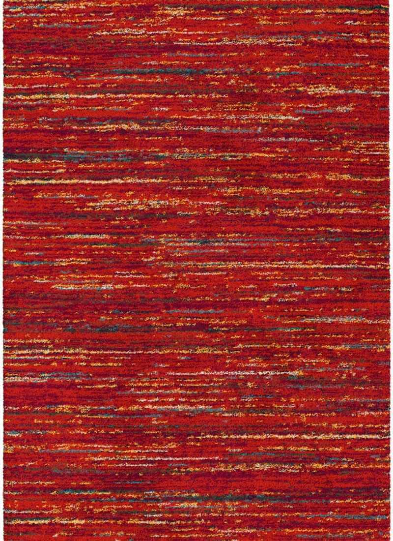 Noble Sherpa Rug – Blue and Red Colours
