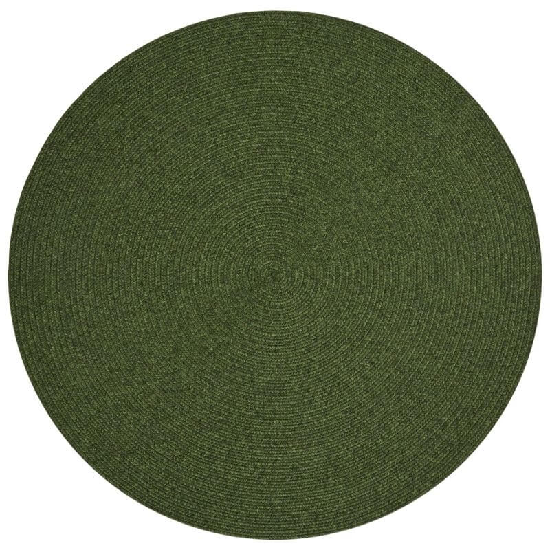 Indoor Outdoor Trenzado Rug – Bordered Plain Design