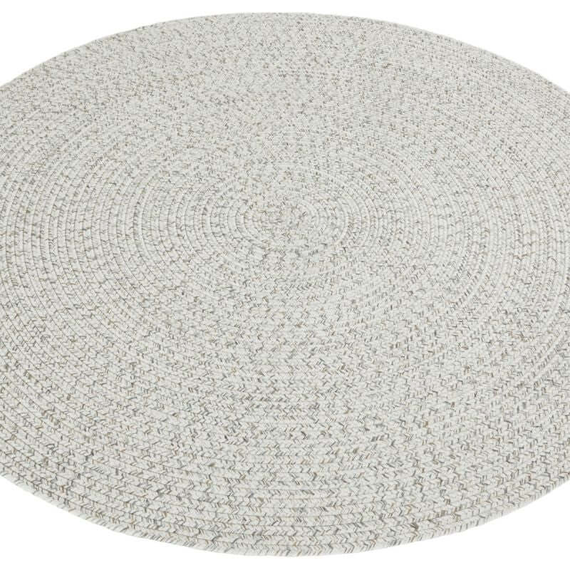 Indoor Outdoor Trenzado Rug – Bordered Plain Design