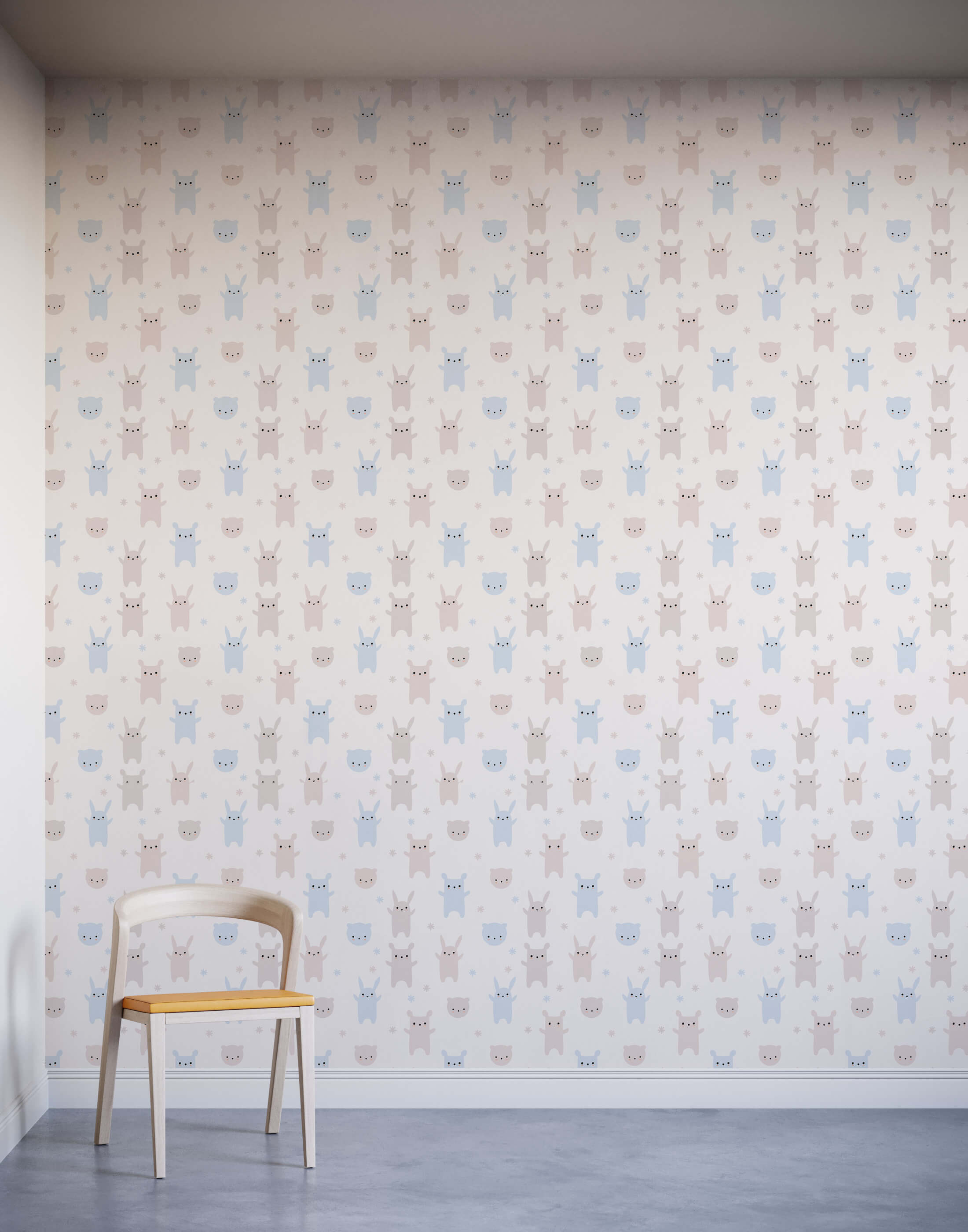 Bobbi Beck Patter Animal Luxury Wallpaper