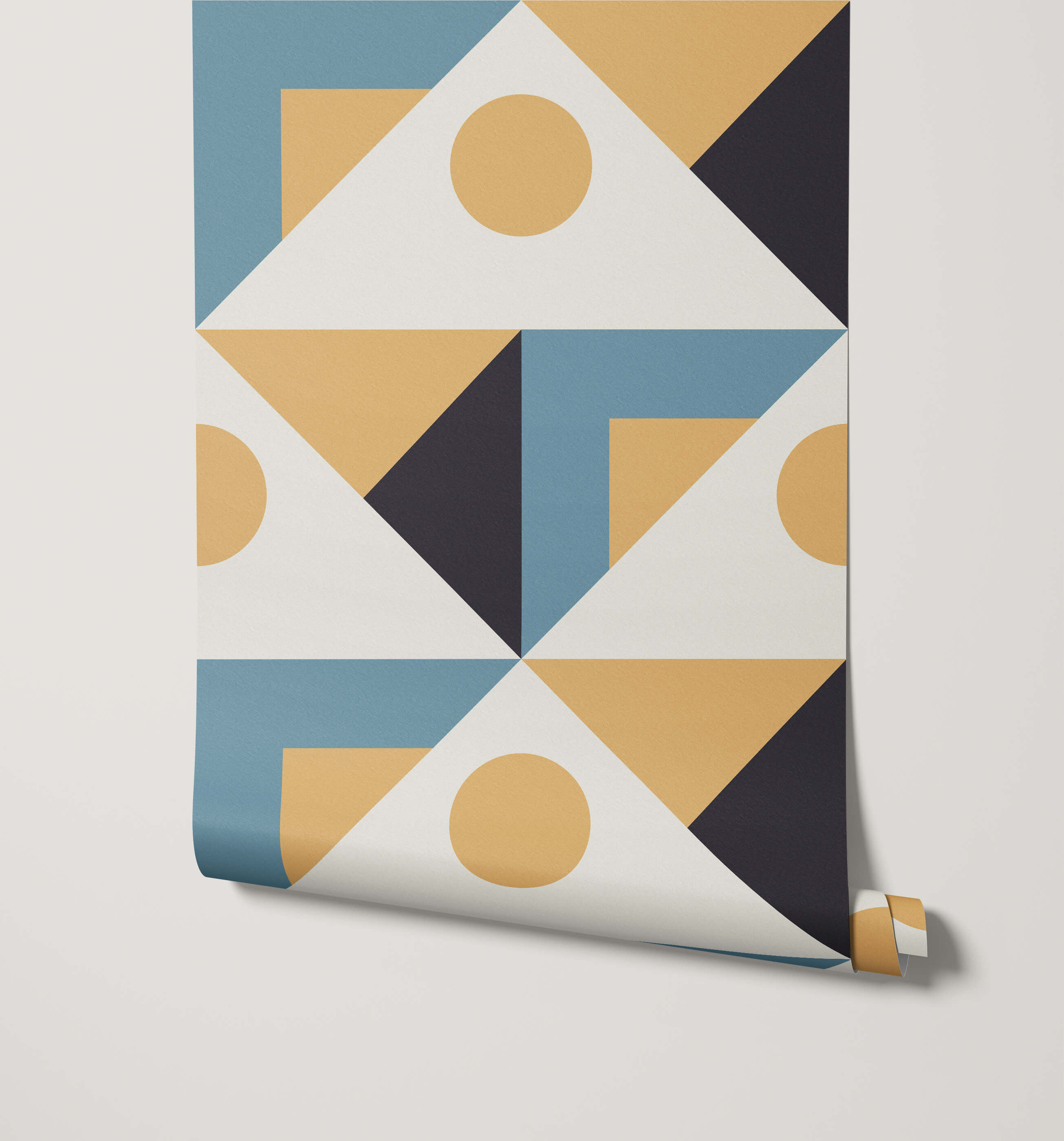 Bobbi Beck Pierre Geometric Patterned Luxury Wallpaper