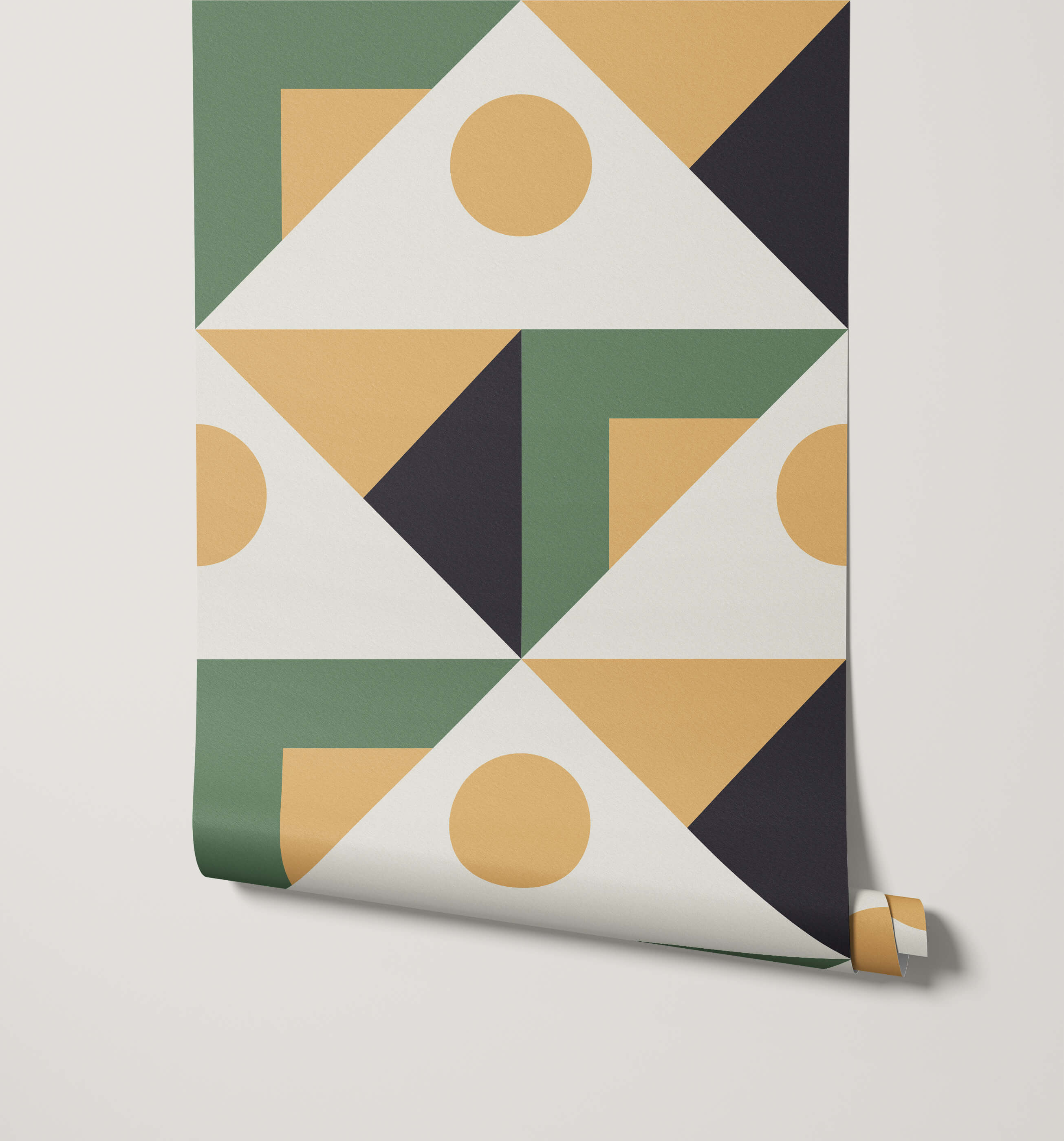 Bobbi Beck Pierre Geometric Patterned Luxury Wallpaper