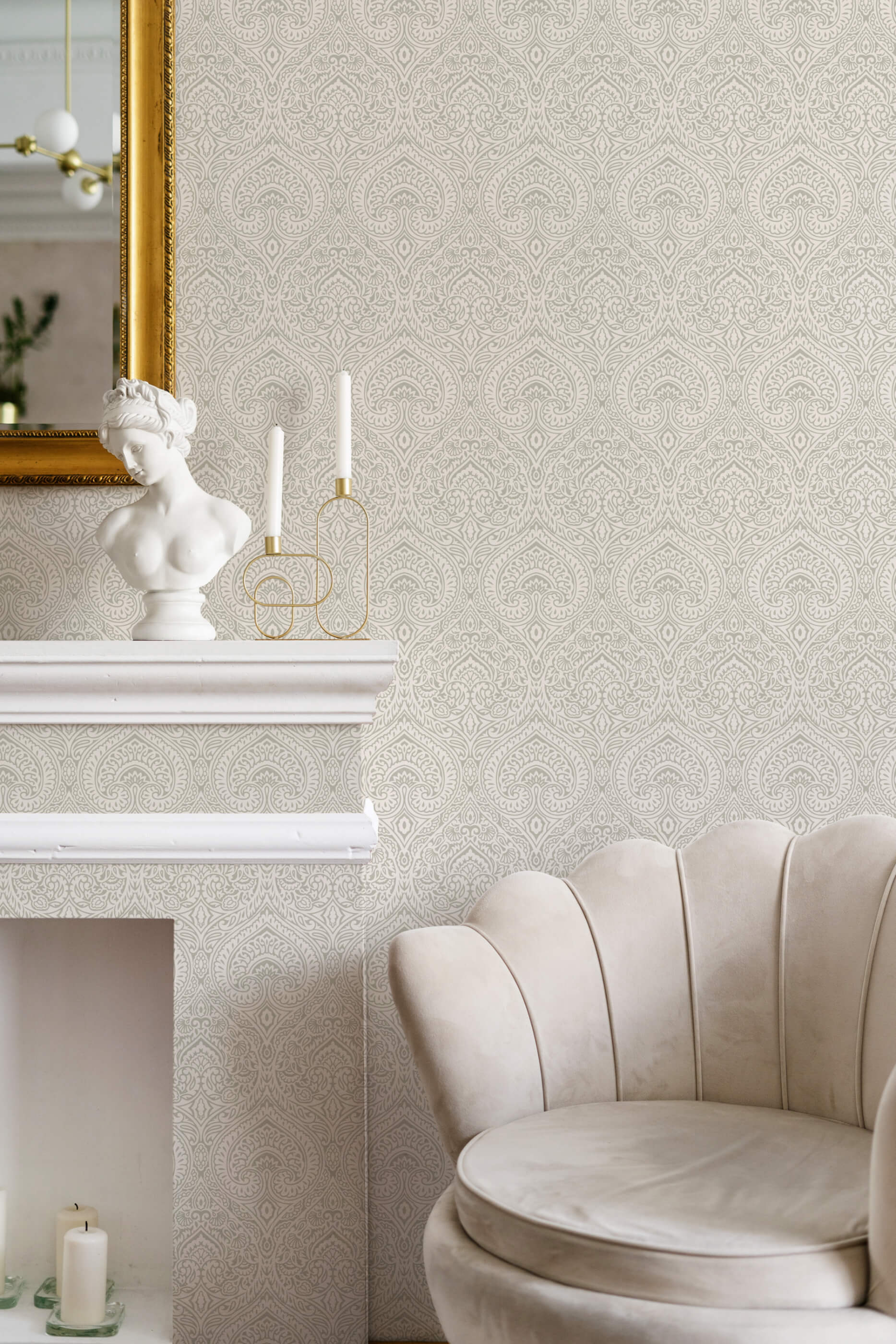 Bobbi Beck Rahma Patterned Luxury Wallpaper