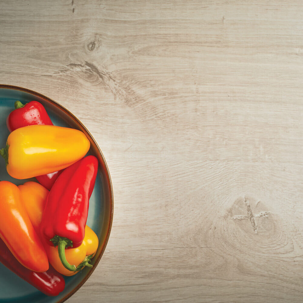 Randers Oak Curved Edge Laminate Kitchen Worktop 40mm