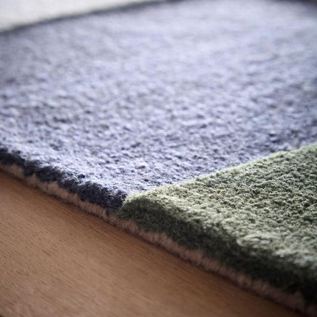 Retro Deco Rug Abstract Design