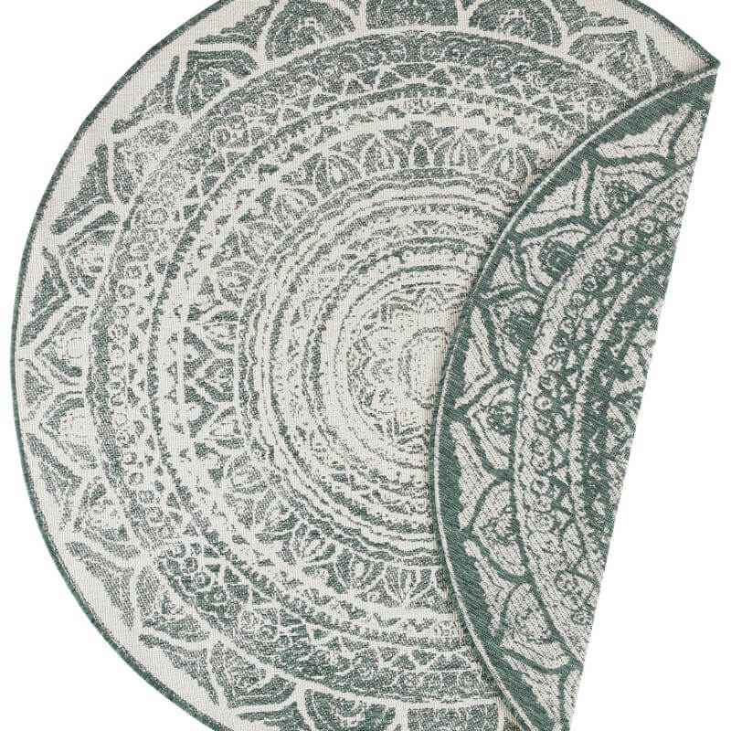 Siruma Reversible Round Indoor-Outdoor Rug