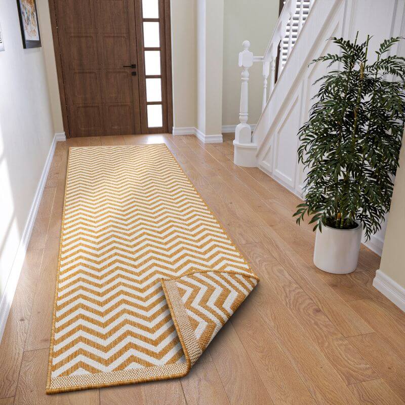 Palma Reversible Indoor-Outdoor Rug Chevron Design