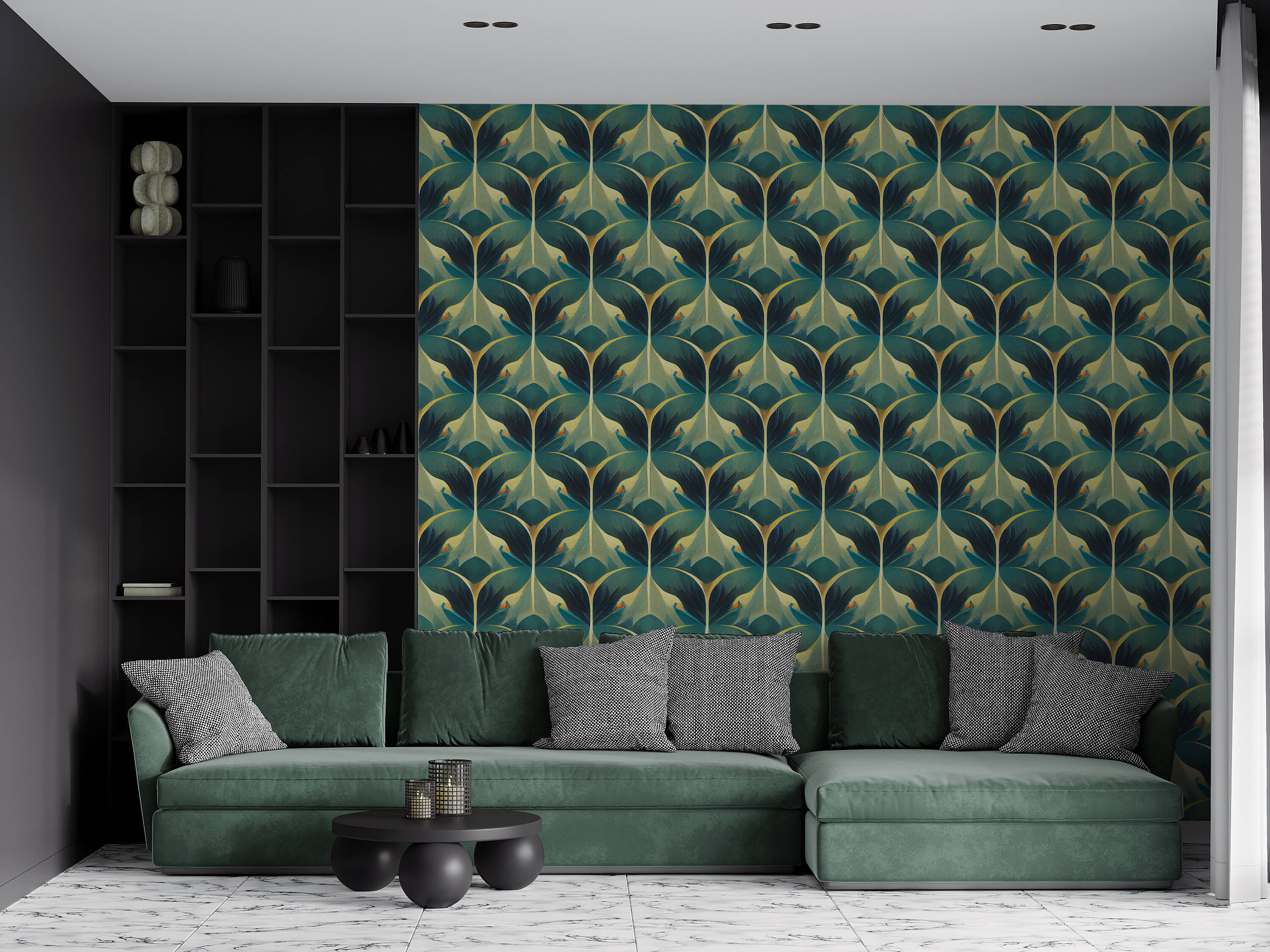 Bobbi Beck Rohan Abstract Luxury Wallpaper