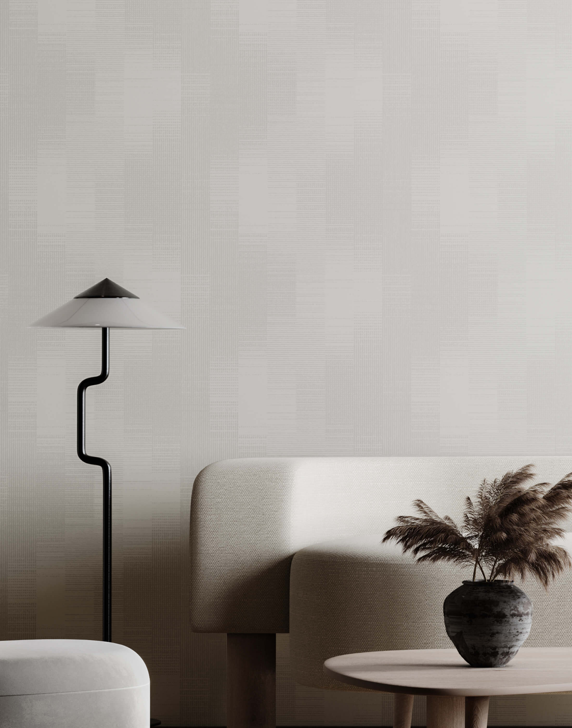 Bobbi Beck Strap Patterned Luxury Wallpaper