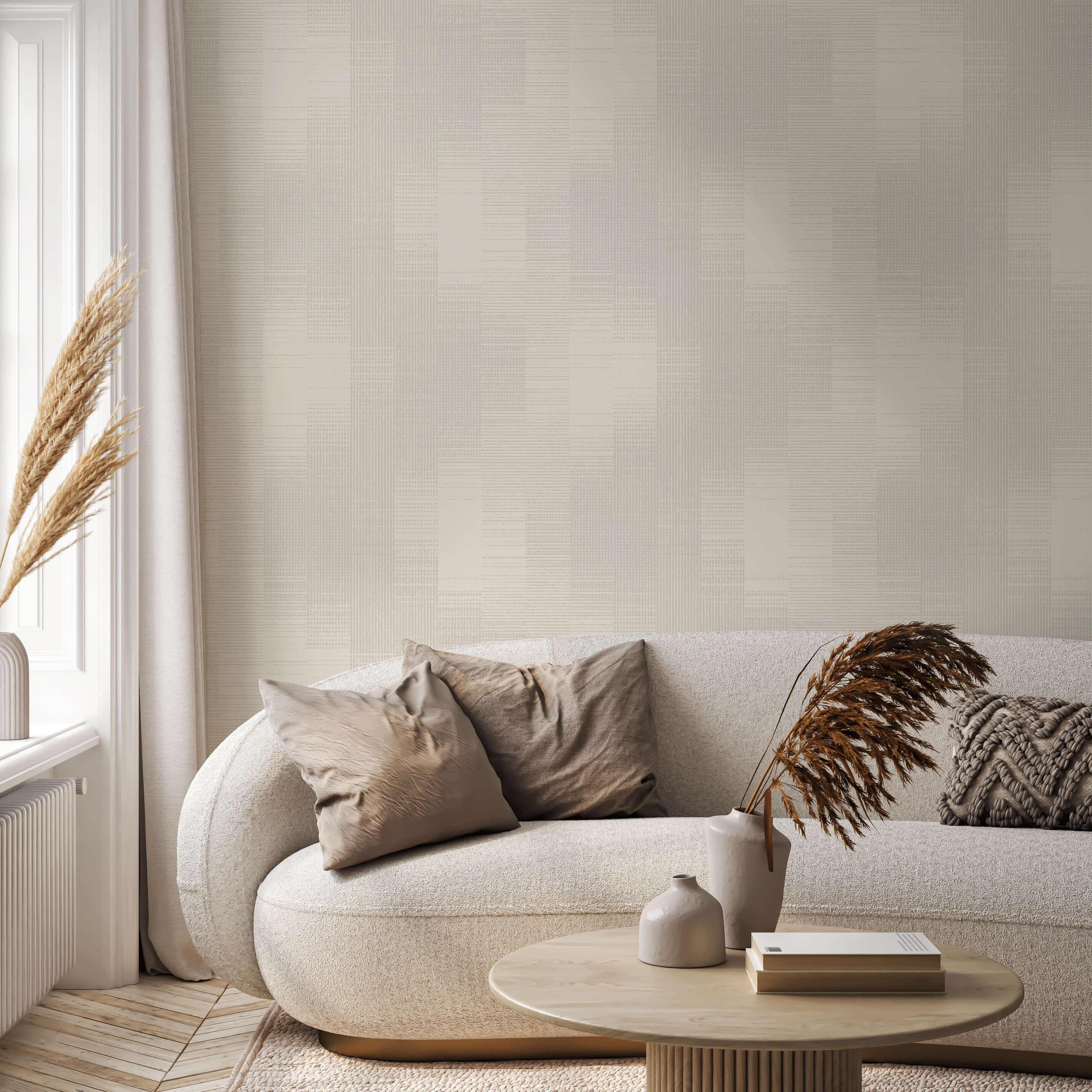 Bobbi Beck Strap Patterned Luxury Wallpaper