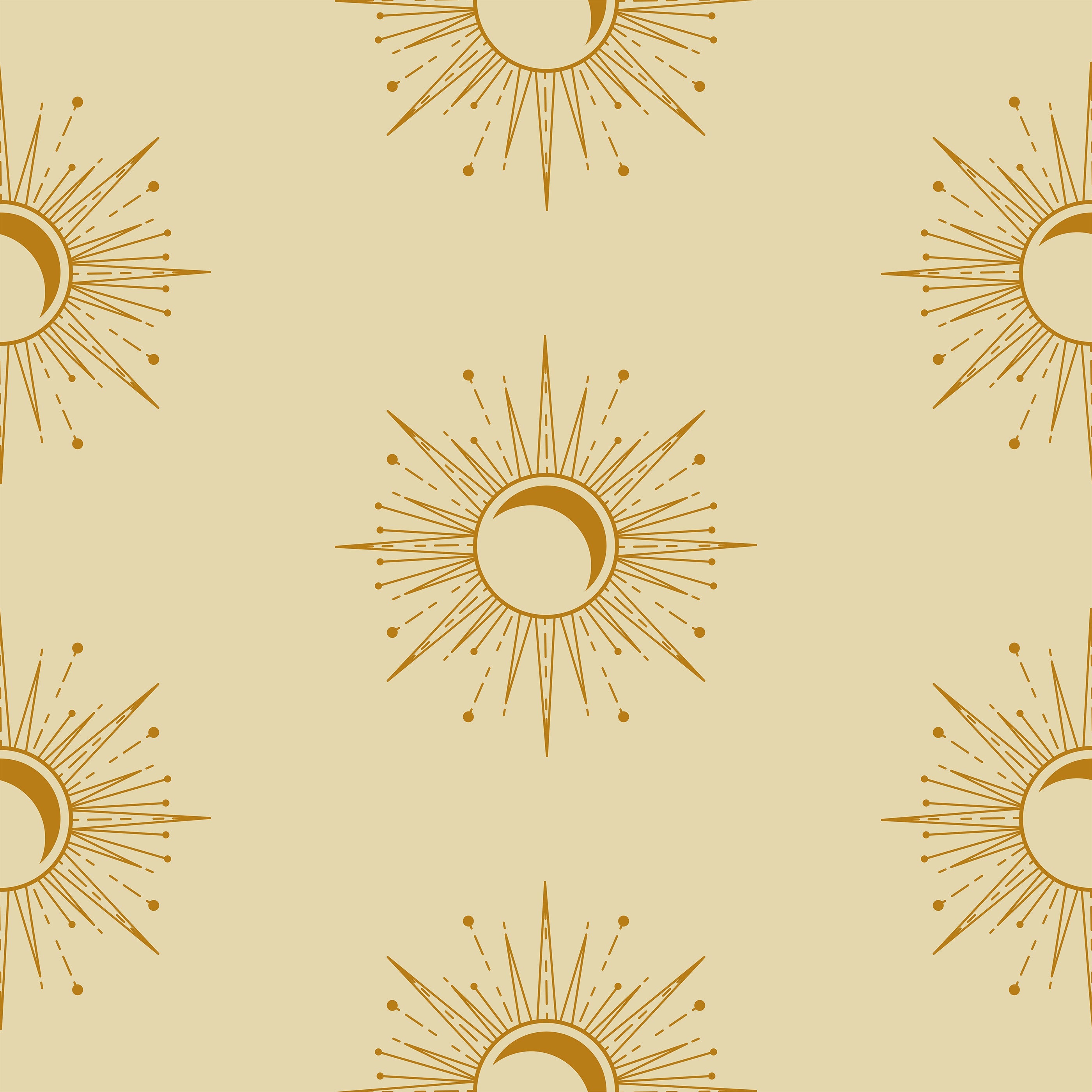 Bobbi Beck Astro Patterned Luxury Wallpaper