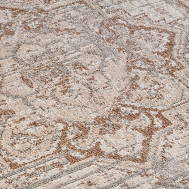 Terrain Designer Shortpile Rug – Medallion Design