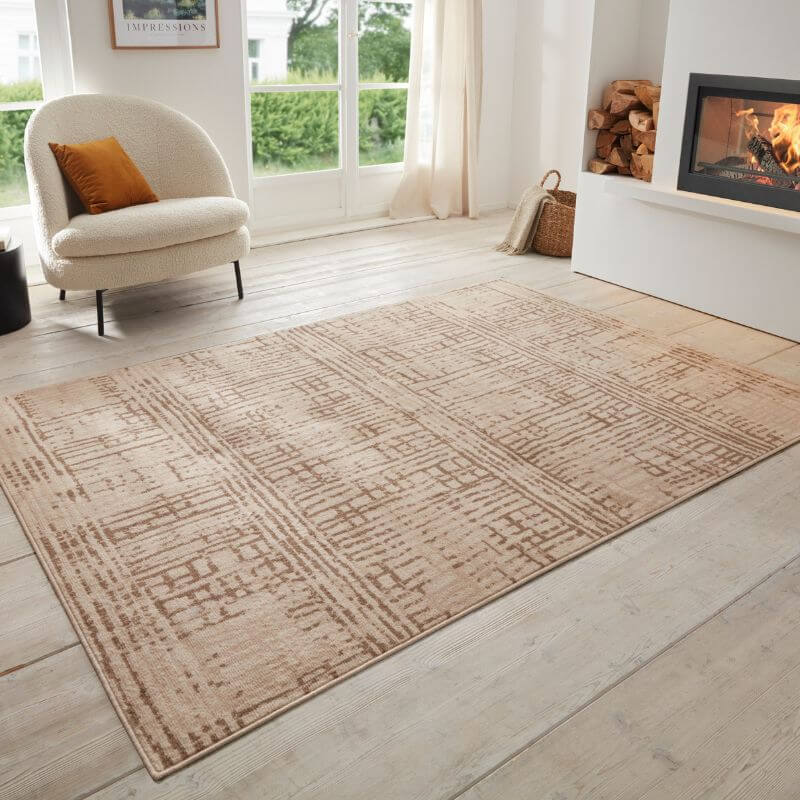 Terrain Designer Shortpile – Modern Geometric Rug