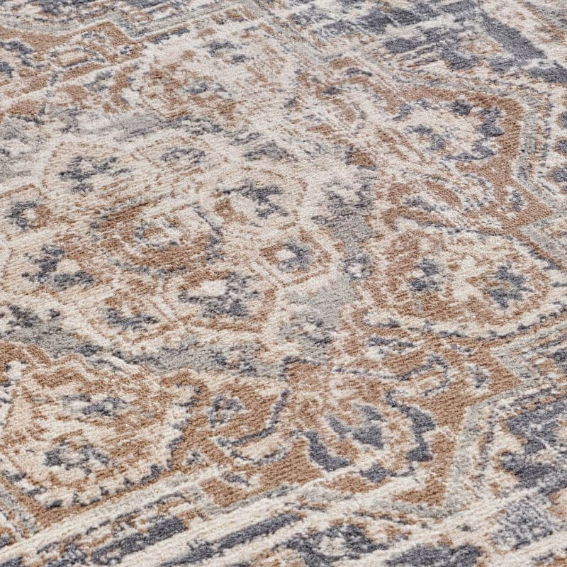 Terrain Designer Shortpile Rug – Medallion Design
