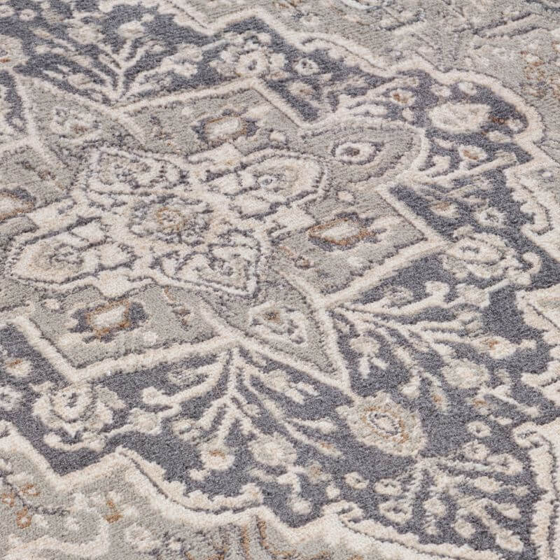 Terrain Designer Shortpile Rug – Medallion Design