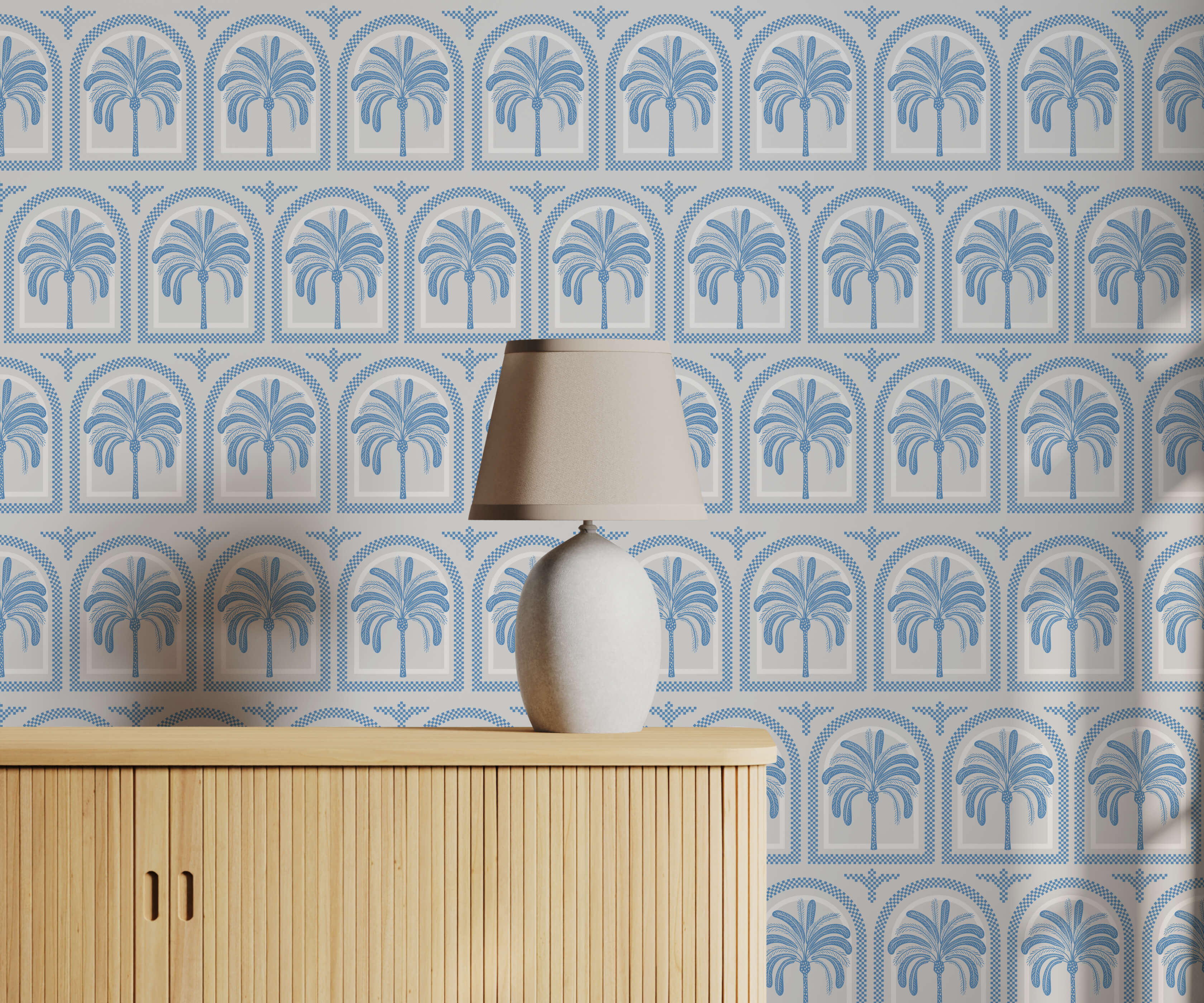 Bobbi Beck Tucci Tree Floral Luxury Wallpaper