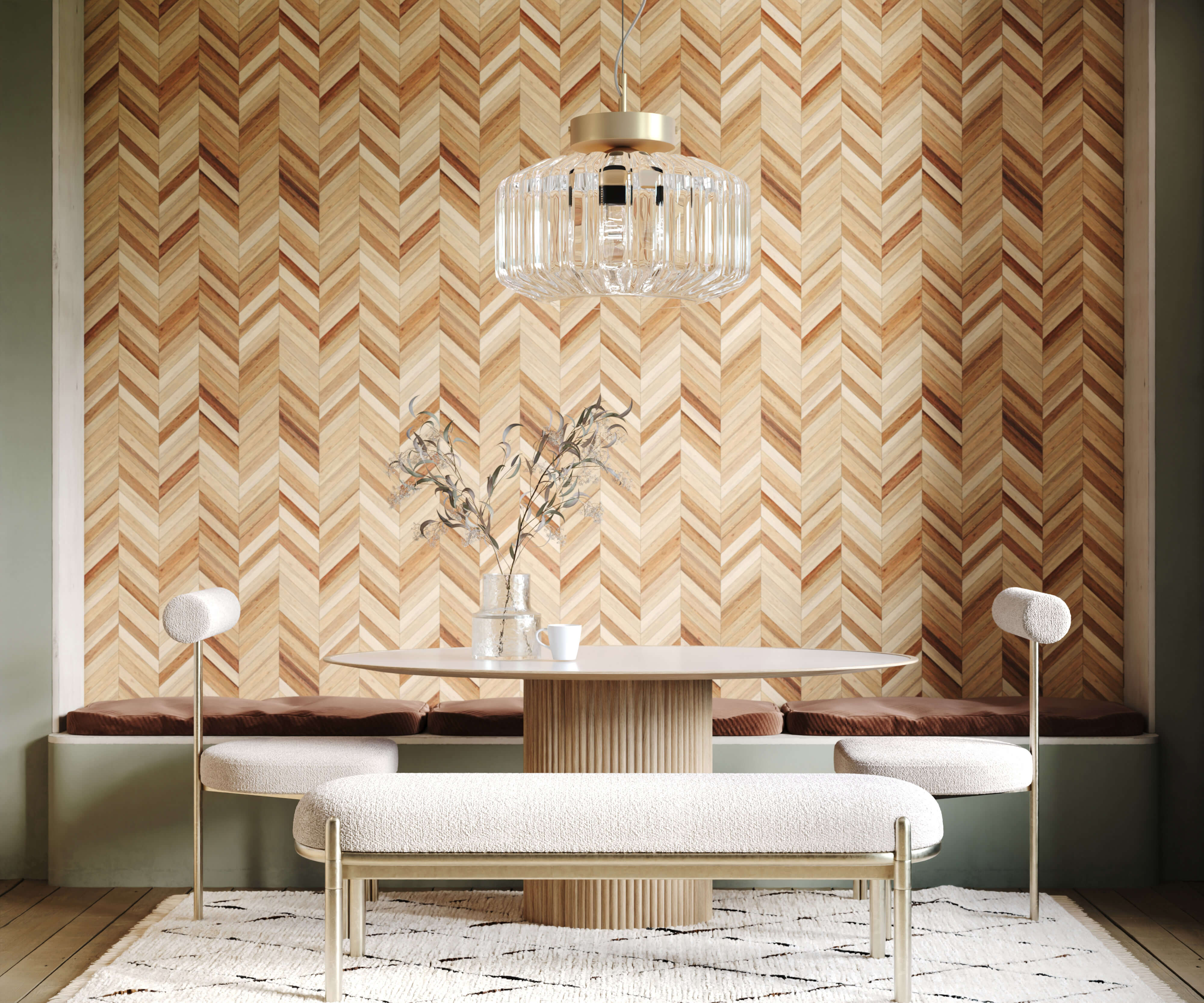 Bobbi Beck Verus Wood Luxury Wallpaper