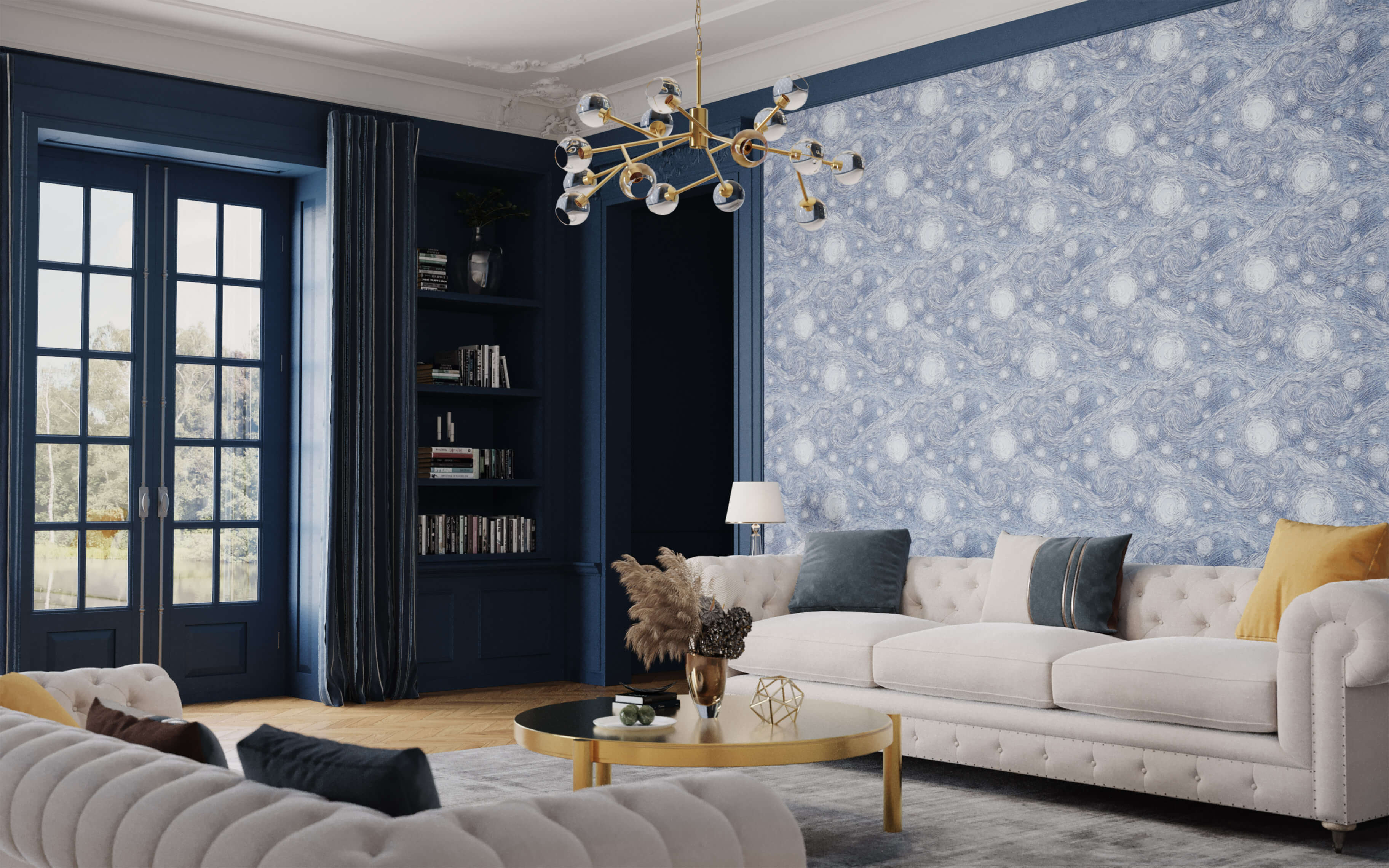 Bobbi Beck Vincent Art Luxury Wallpaper