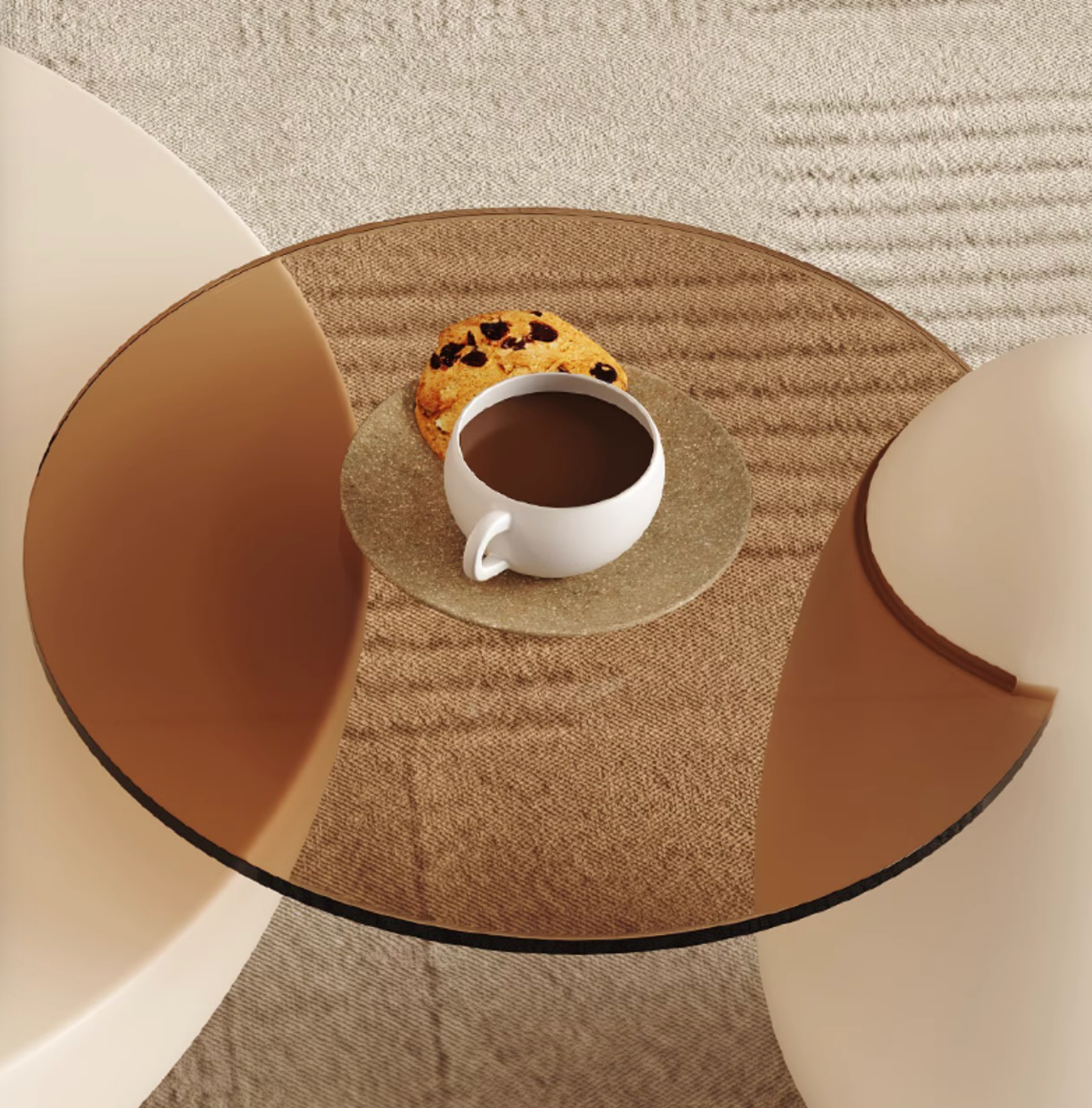 Oliver Nesting Coffee Table, White