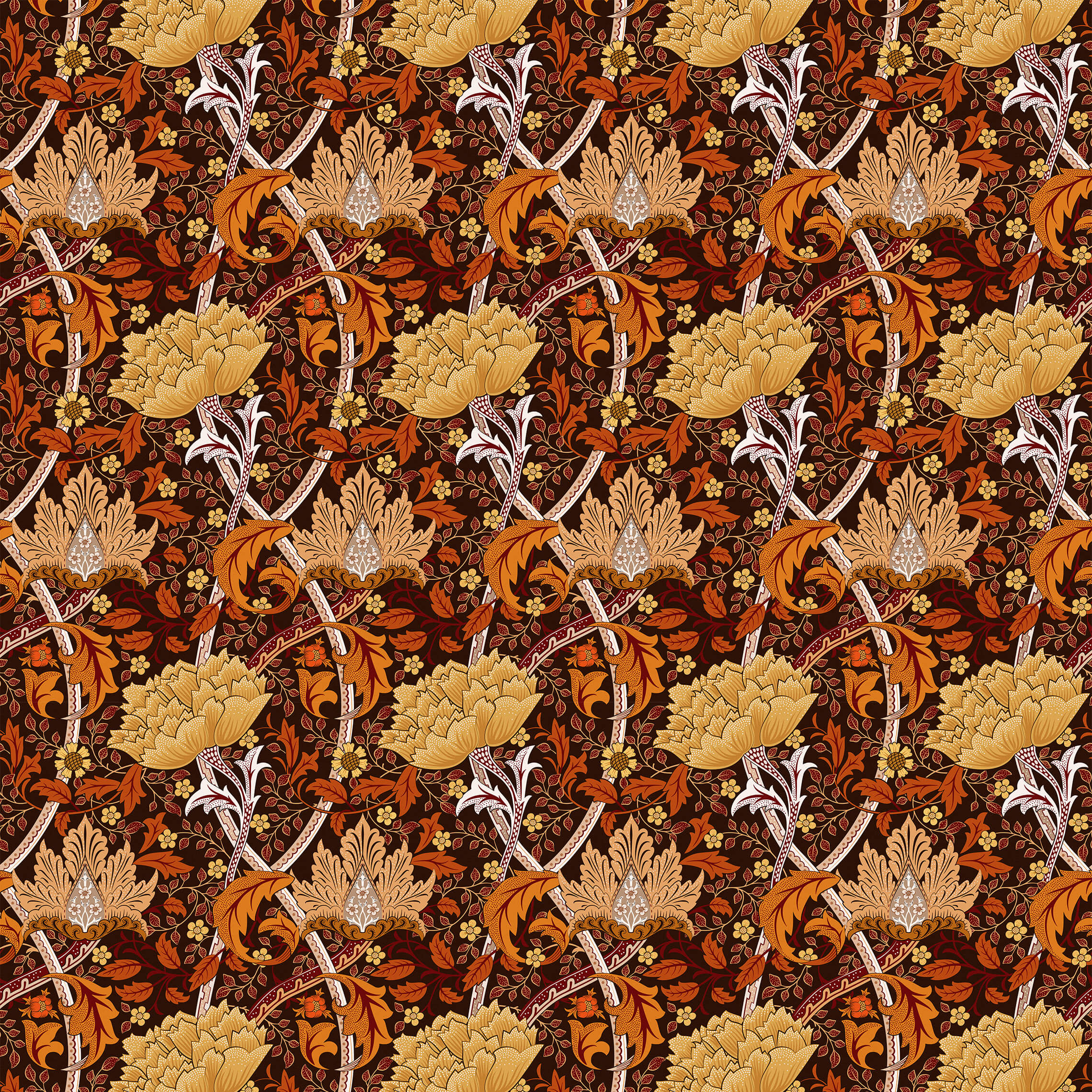 Bobbi Beck Whinston Vine Floral Luxury Wallpaper