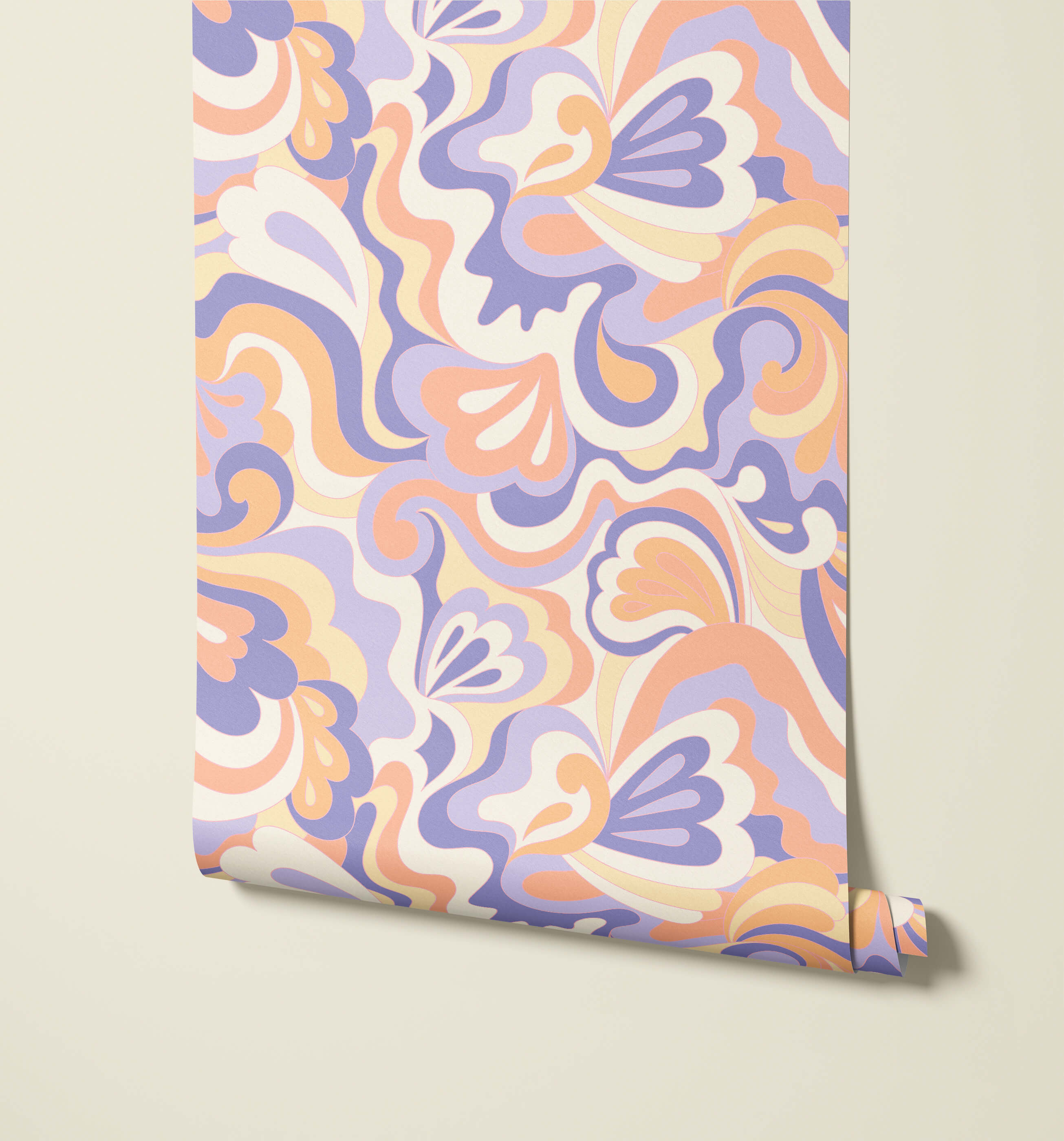 Bobbi Beck Whoosh Abstract Luxury Wallpaper