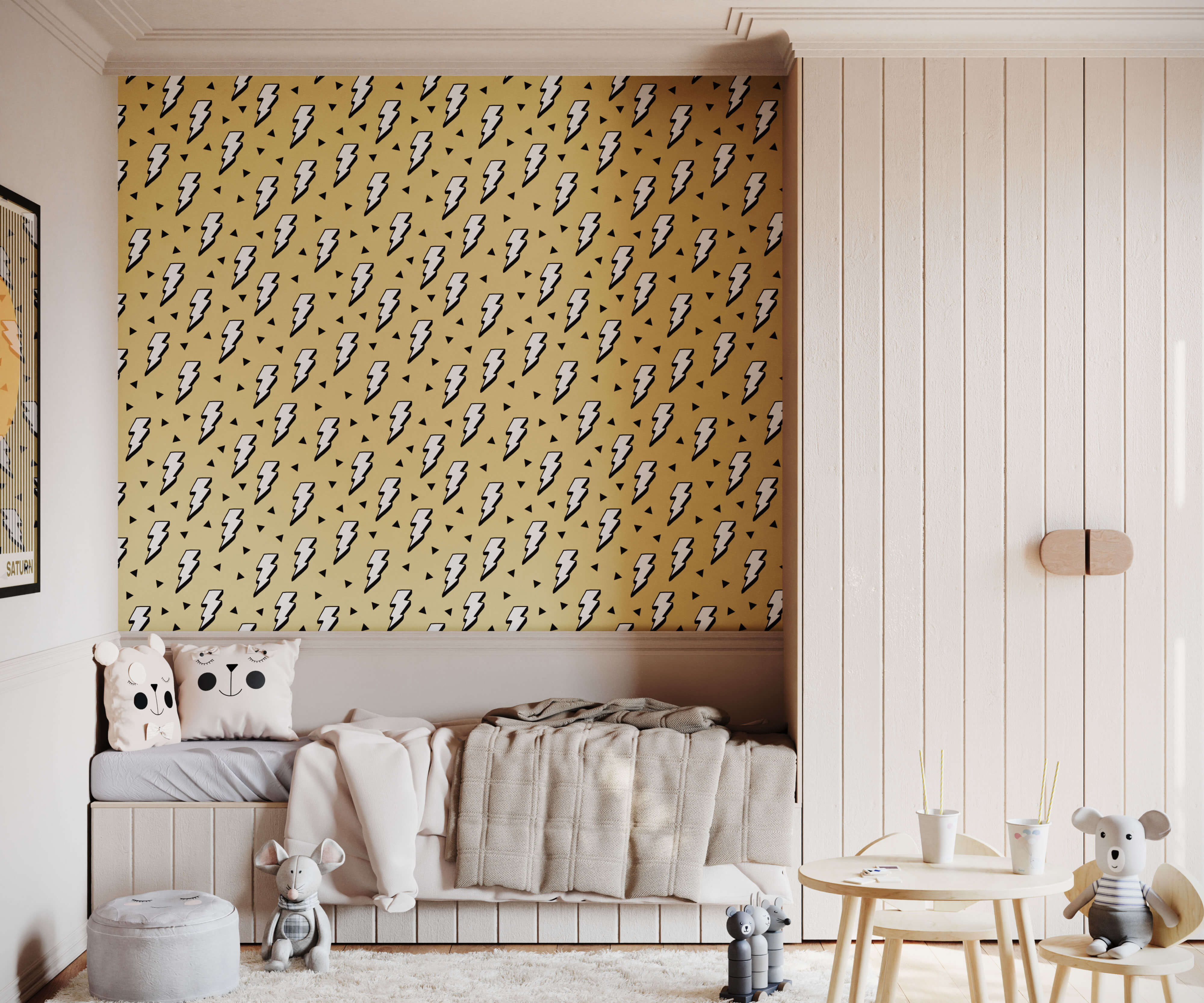 Bobbi Beck Zap Children's Luxury Wallpaper