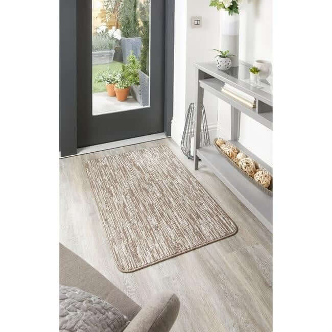 Washable Mat and Runners Abstract Design