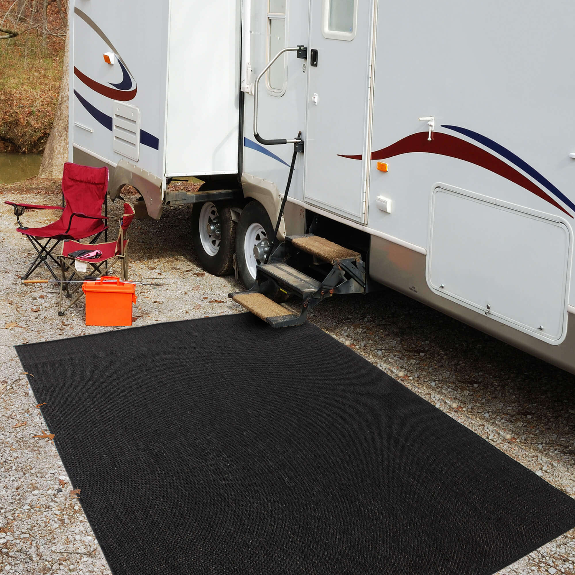 Ecology Outdoor Rug Black | 500B