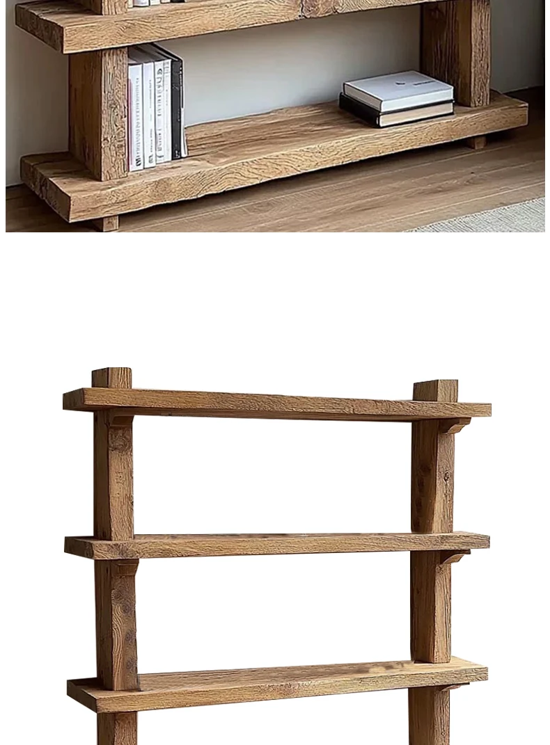 Solid Wood Multi-layer Storage Rack